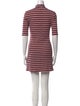 Reformation Striped Mini Dress