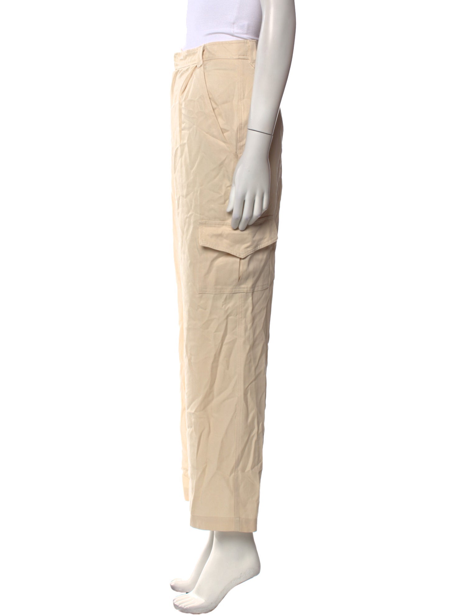 Reformation Wool Wide Leg Pants