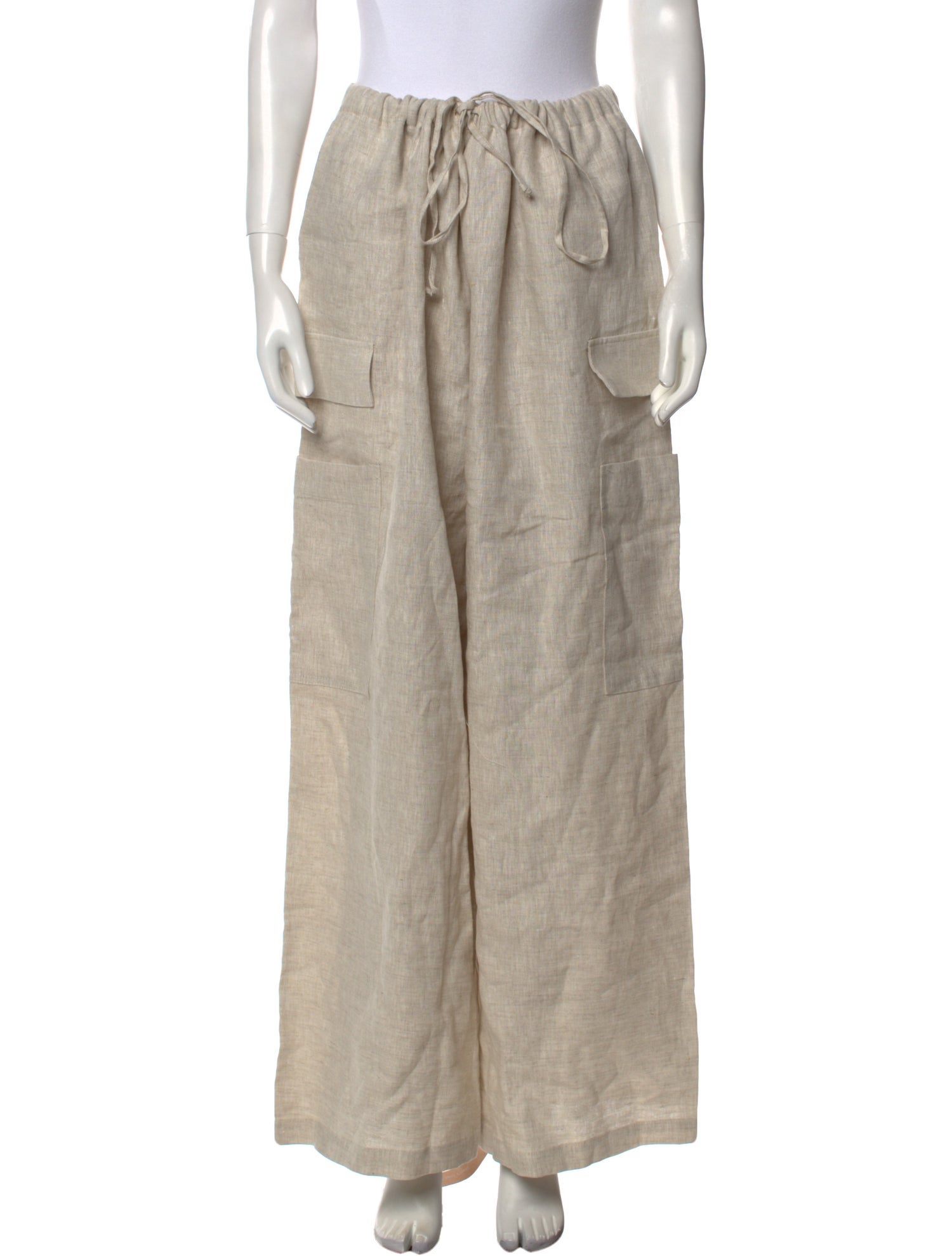 Reformation Linen Wide Leg Pants