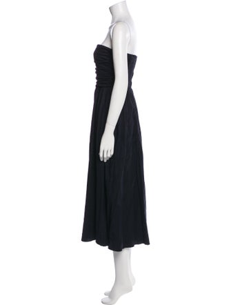 Reformation Strapless Midi Length Dress