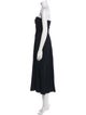 Reformation Strapless Midi Length Dress