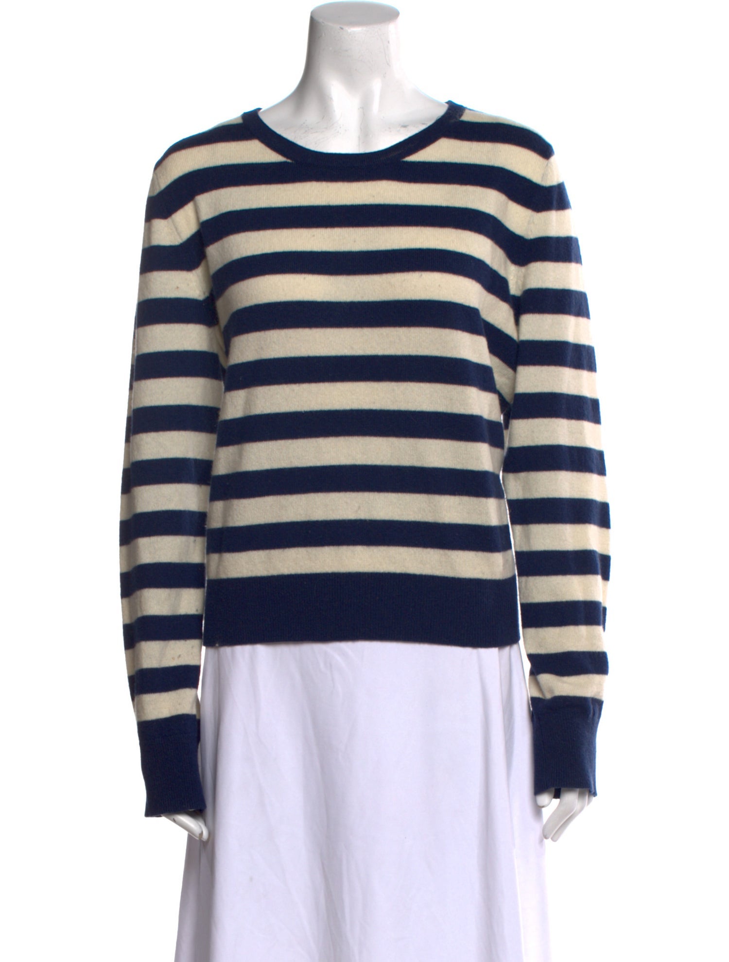 Reformation Cashmere Striped Sweater