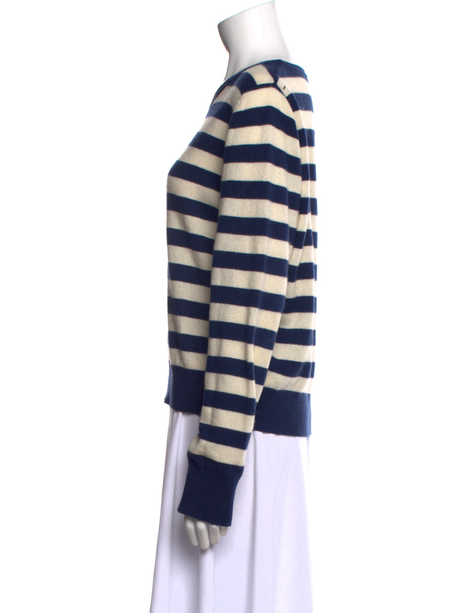 Reformation Cashmere Striped Sweater