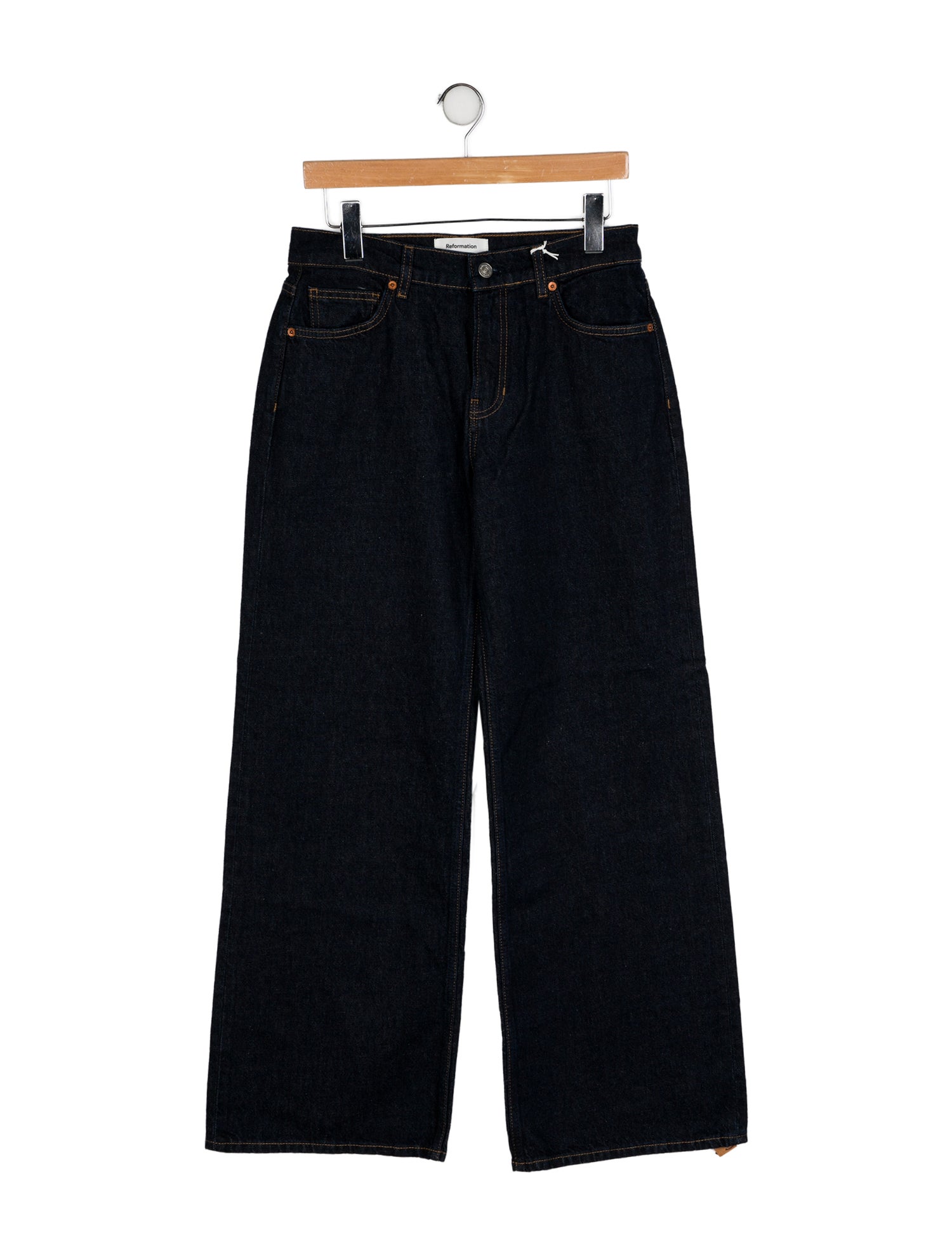 Reformation Mid-Rise Wide Leg Jeans w/ Tags