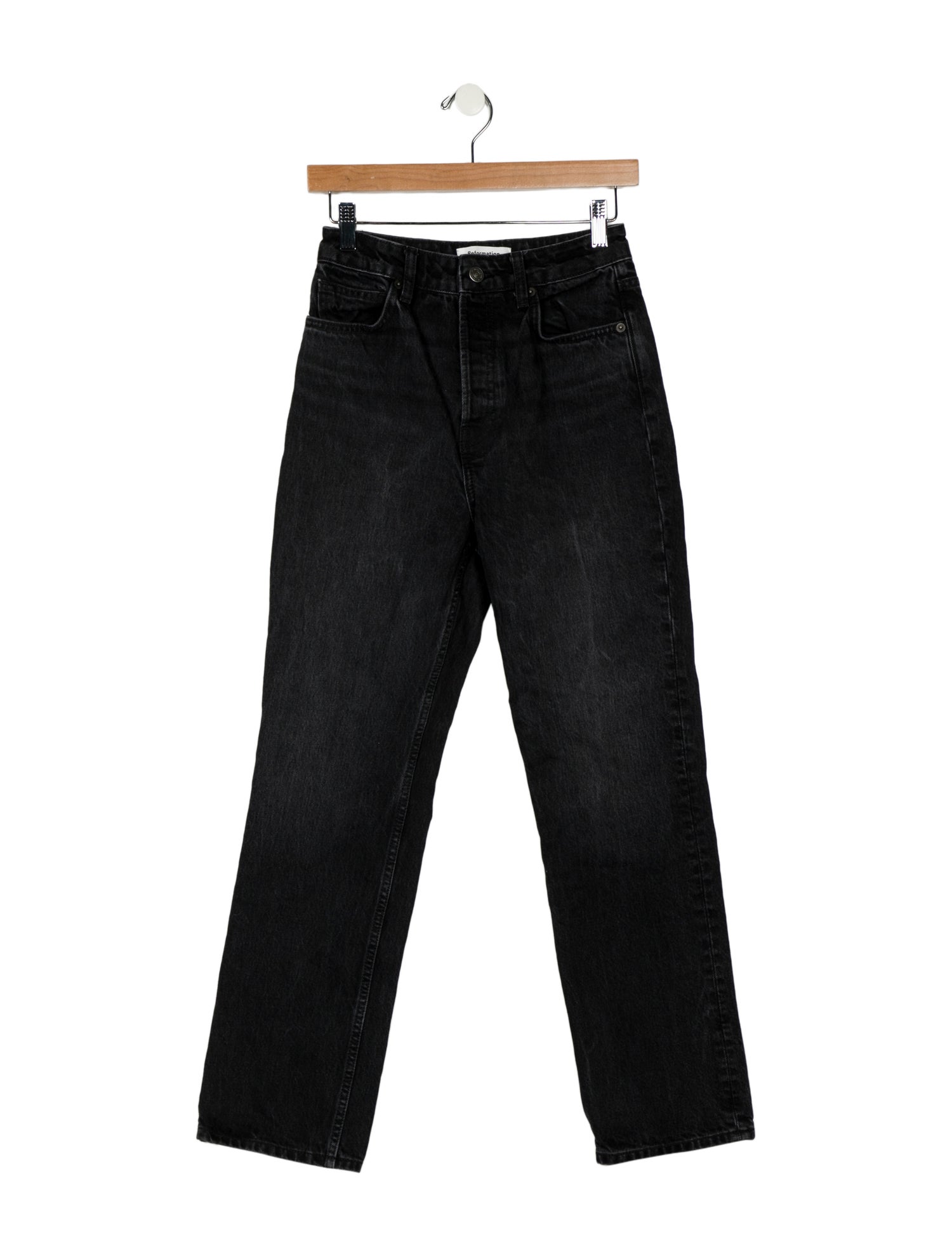 Reformation High-Rise Straight Leg Jeans
