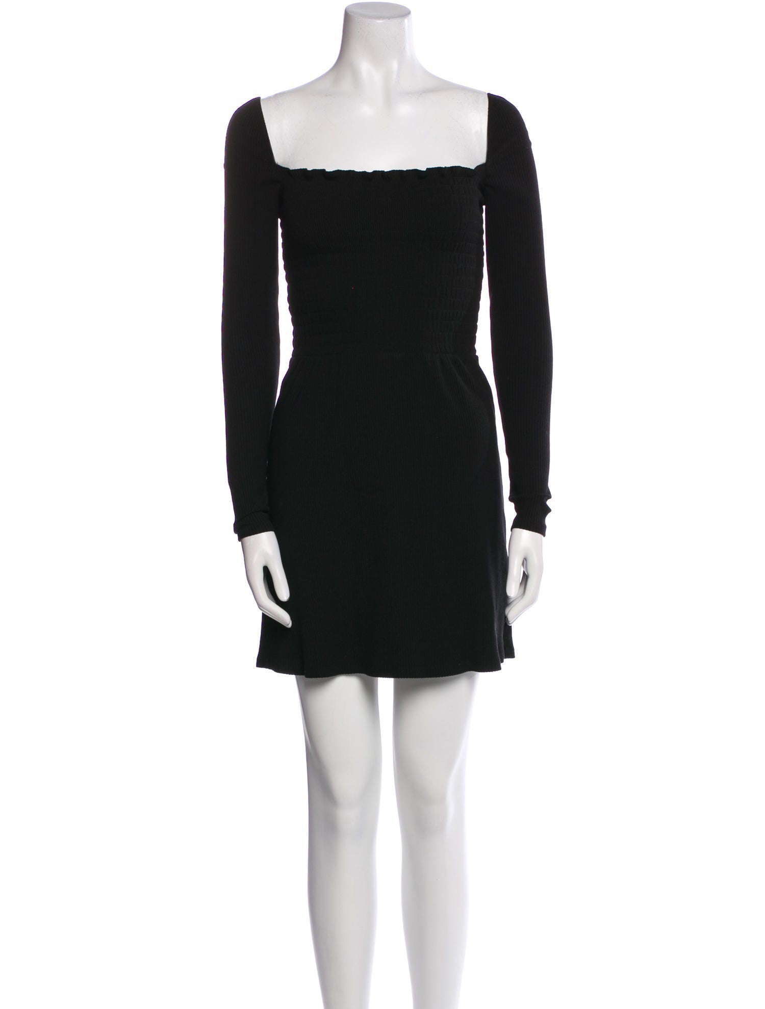 Reformation Square Neckline Mini Dress