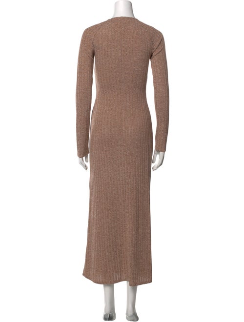 Reformation Scoop Neck Long Dress