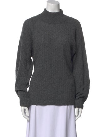 Reformation Cashmere Mock Neck Sweater