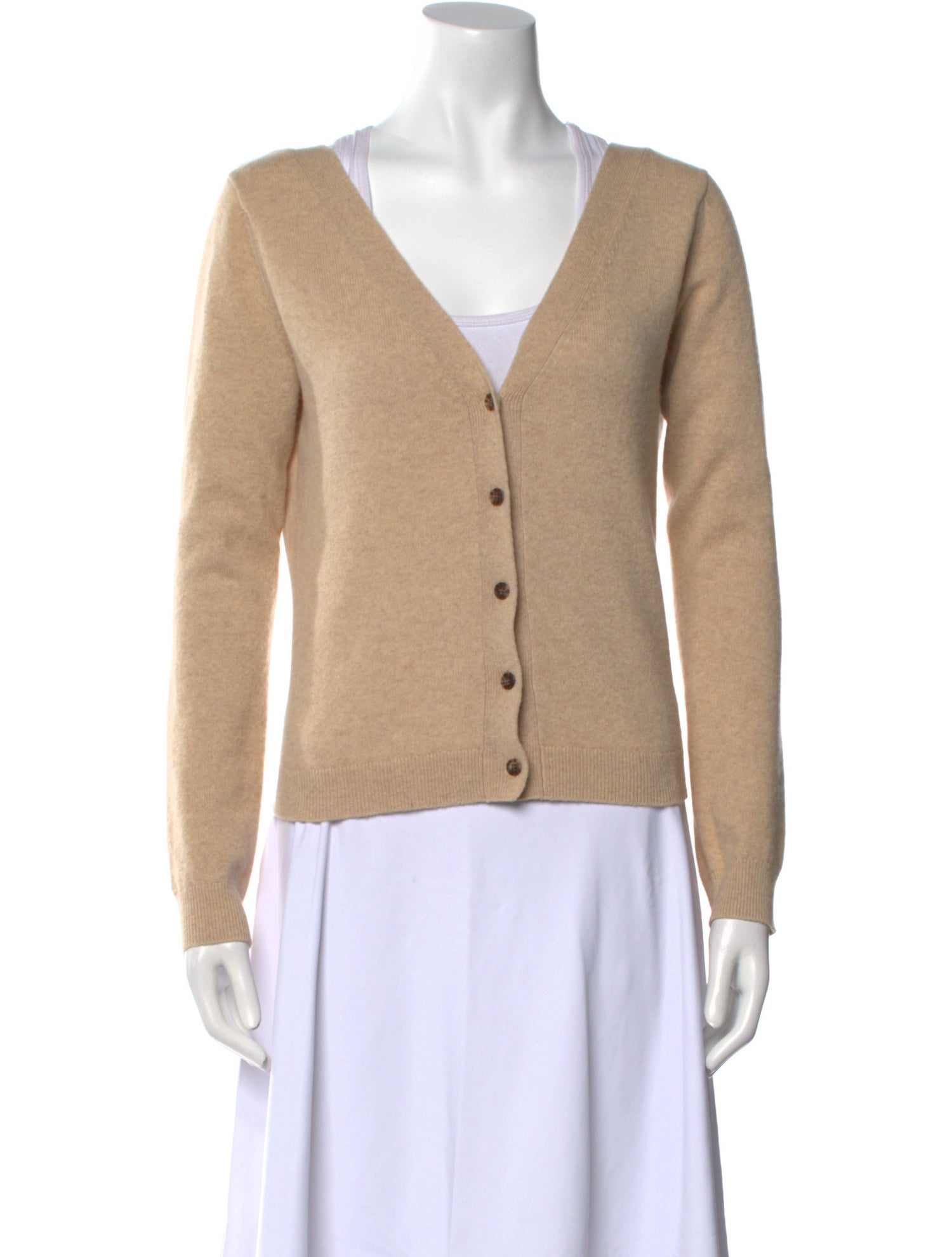 Reformation Cashmere V-Neck Sweater