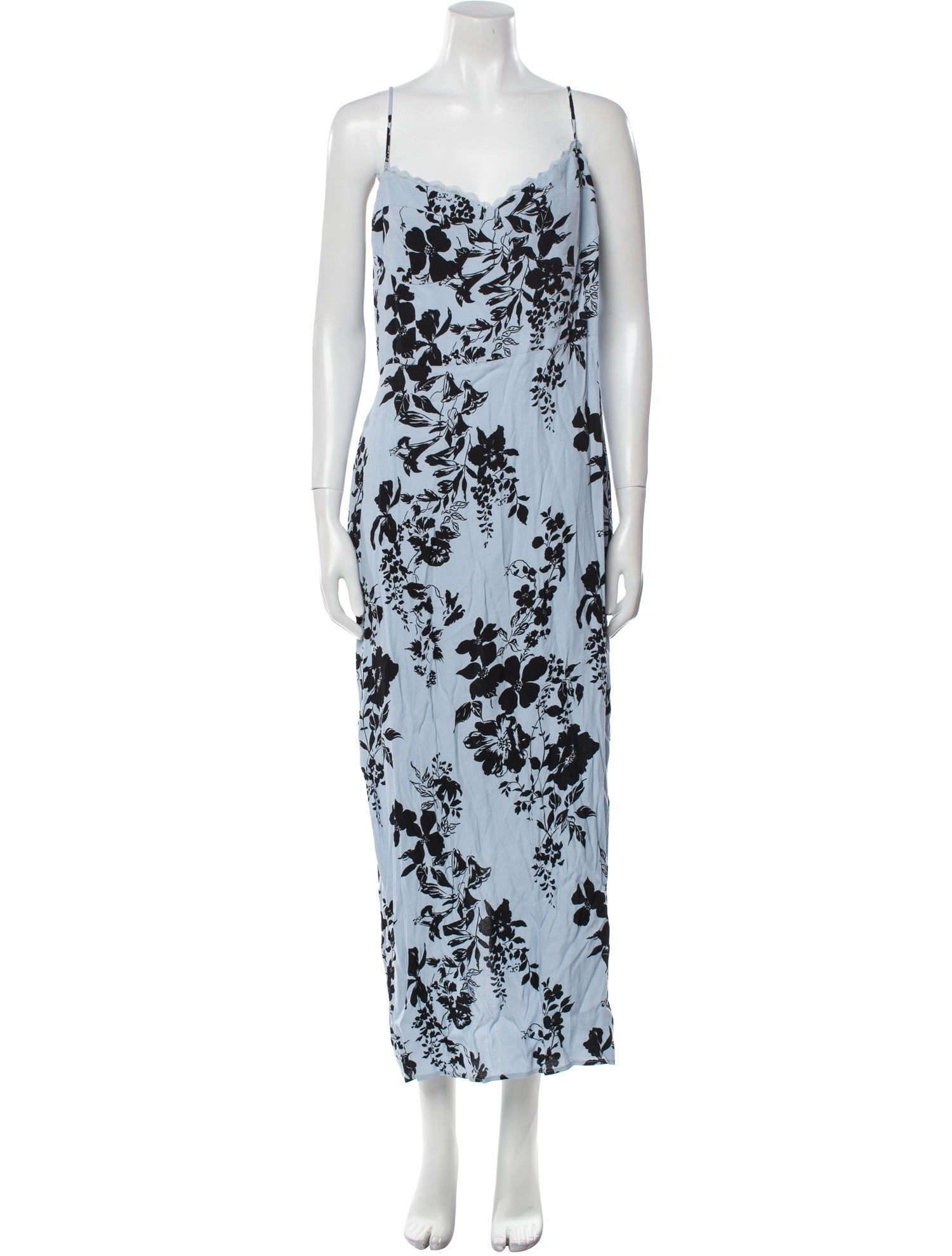 Reformation Printed Long Dress