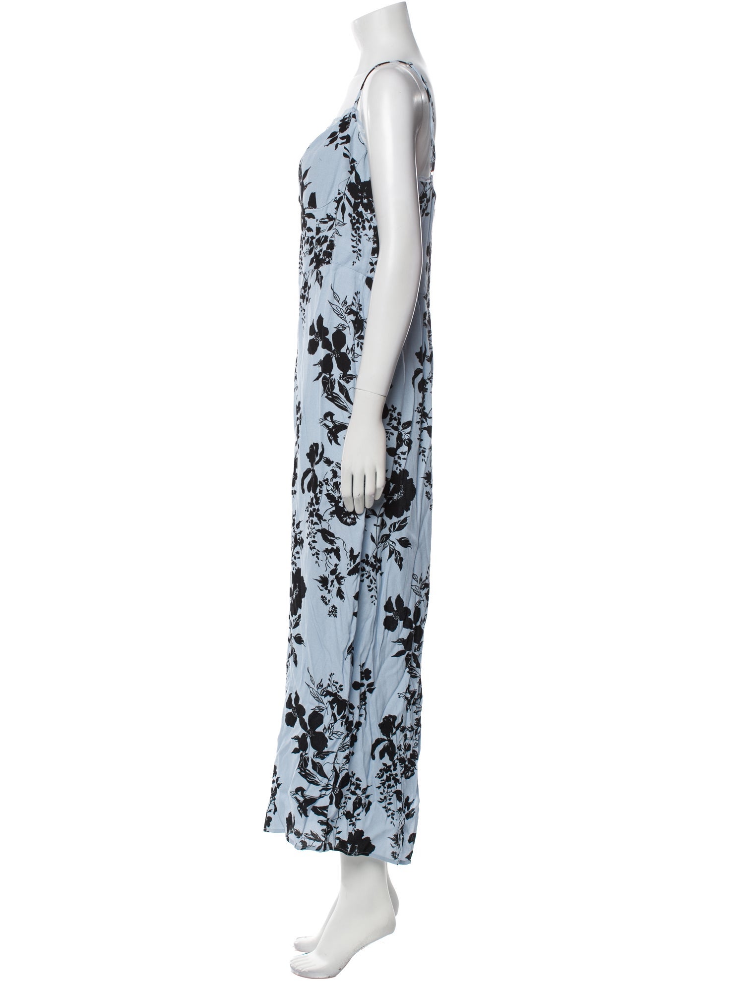 Reformation Printed Long Dress