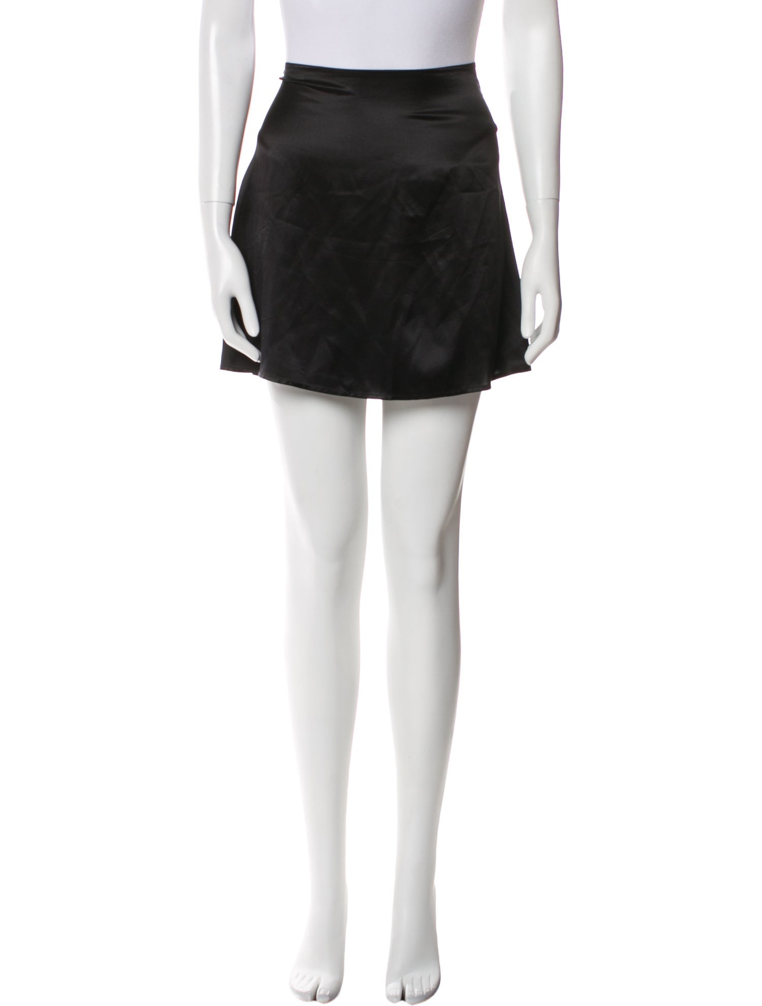 Reformation Silk Mini Skirt