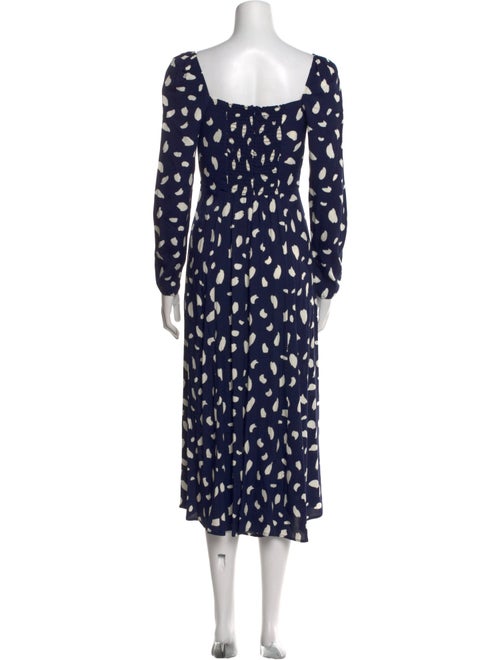 Reformation Printed Midi Length Dress