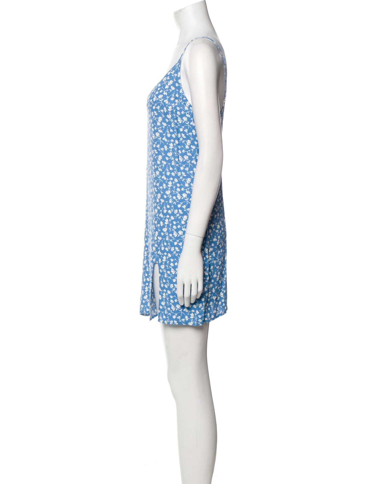 Reformation Floral Print Mini Dress