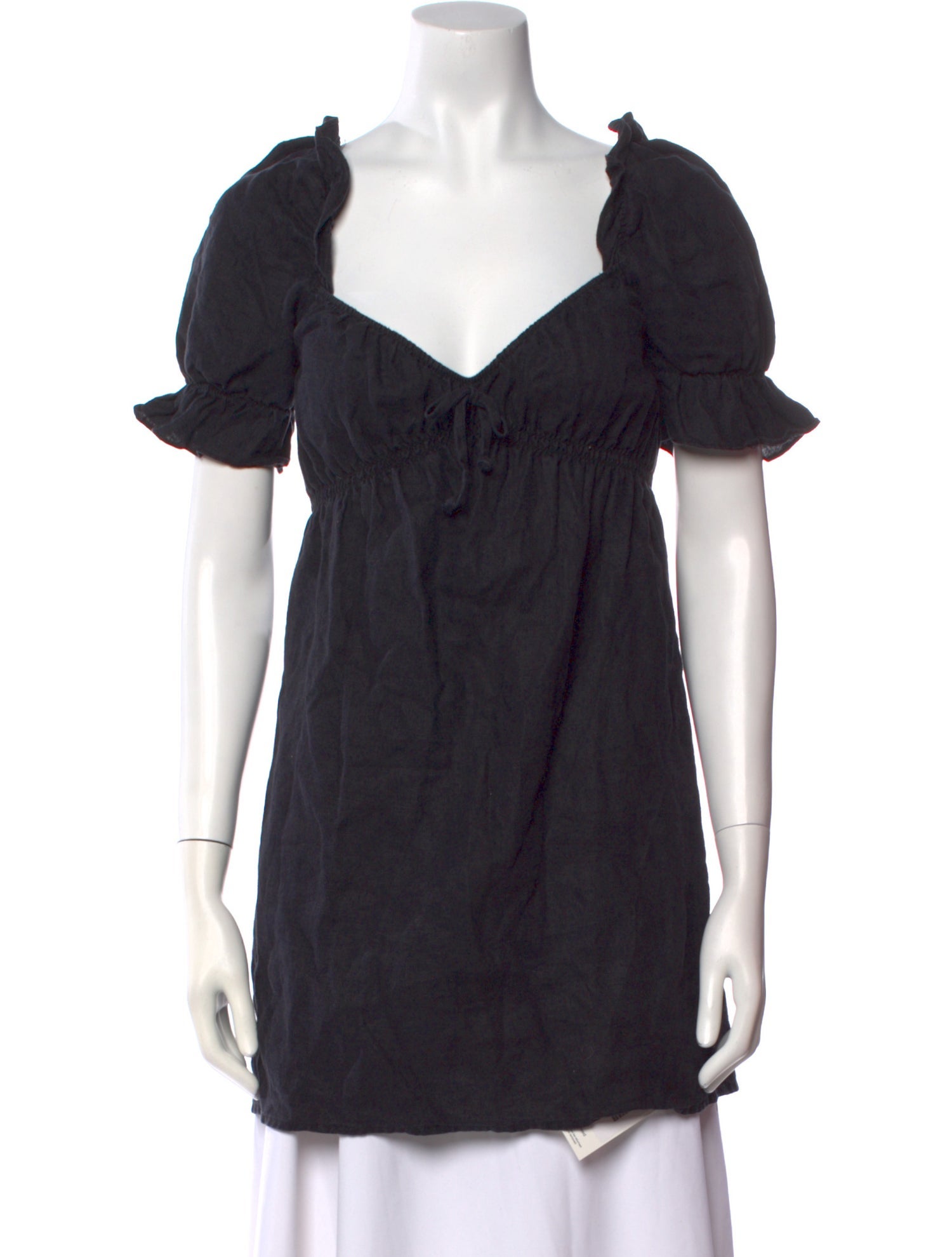 Reformation Linen V-Neck Tunic