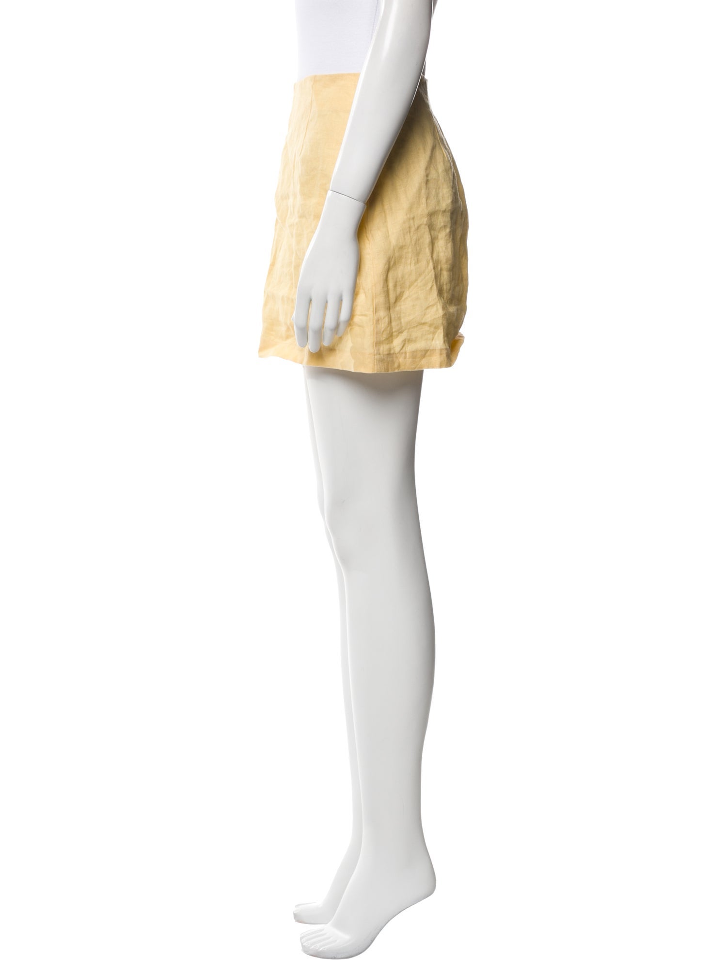 Reformation Linen Mini Skirt