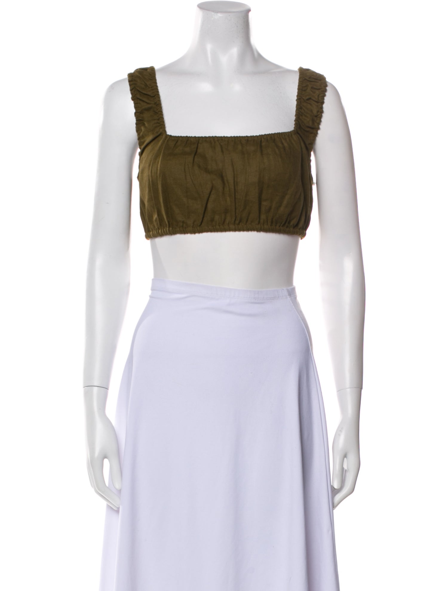 Reformation Suki Linen Crop Top w/ Tags