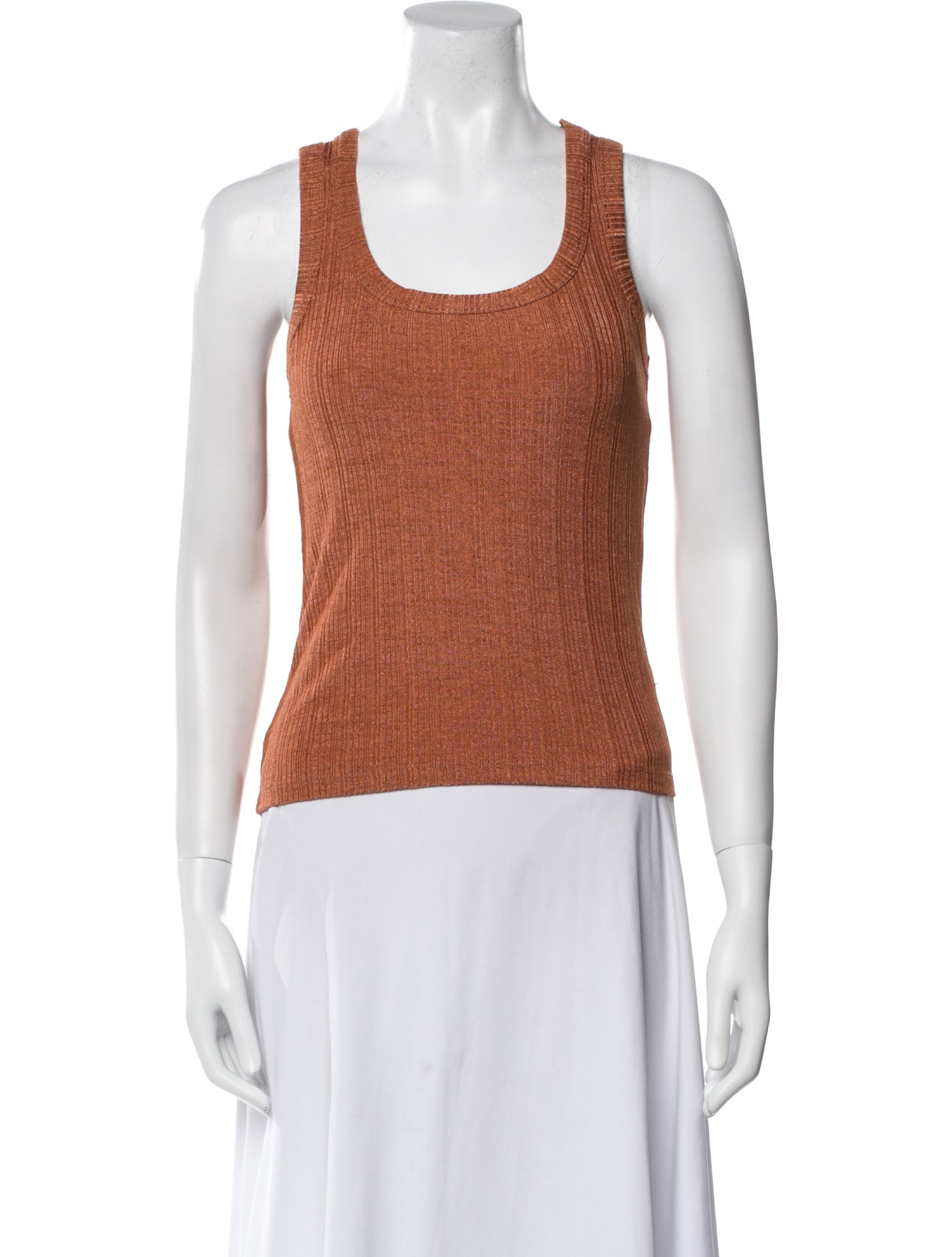 Reformation Square Neckline Sleeveless Top