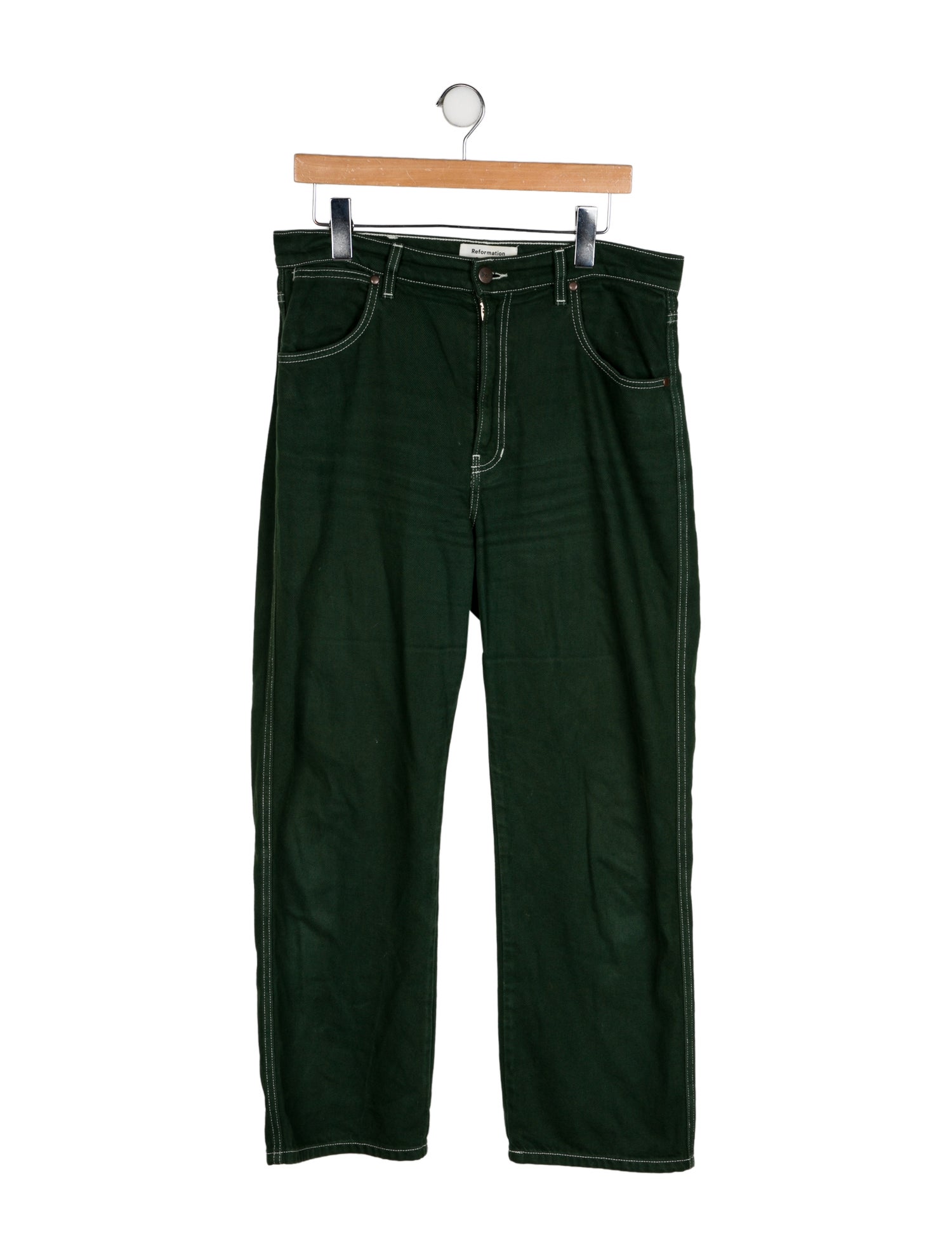 Reformation High-Rise Wide Leg Jeans