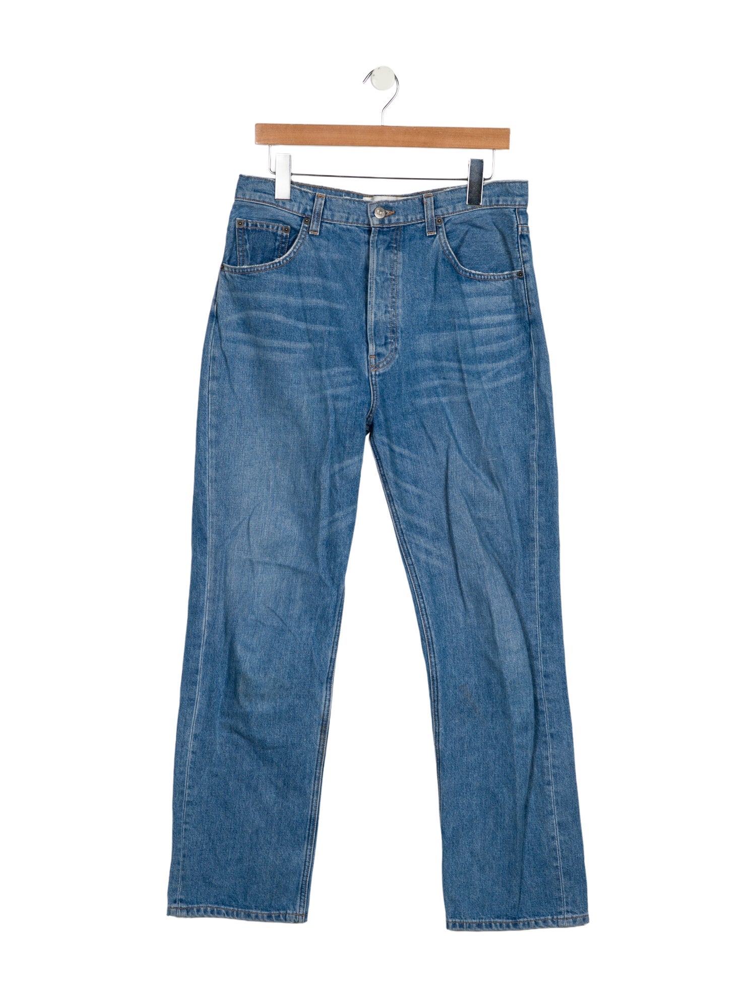 Reformation High-Rise Straight Leg Jeans