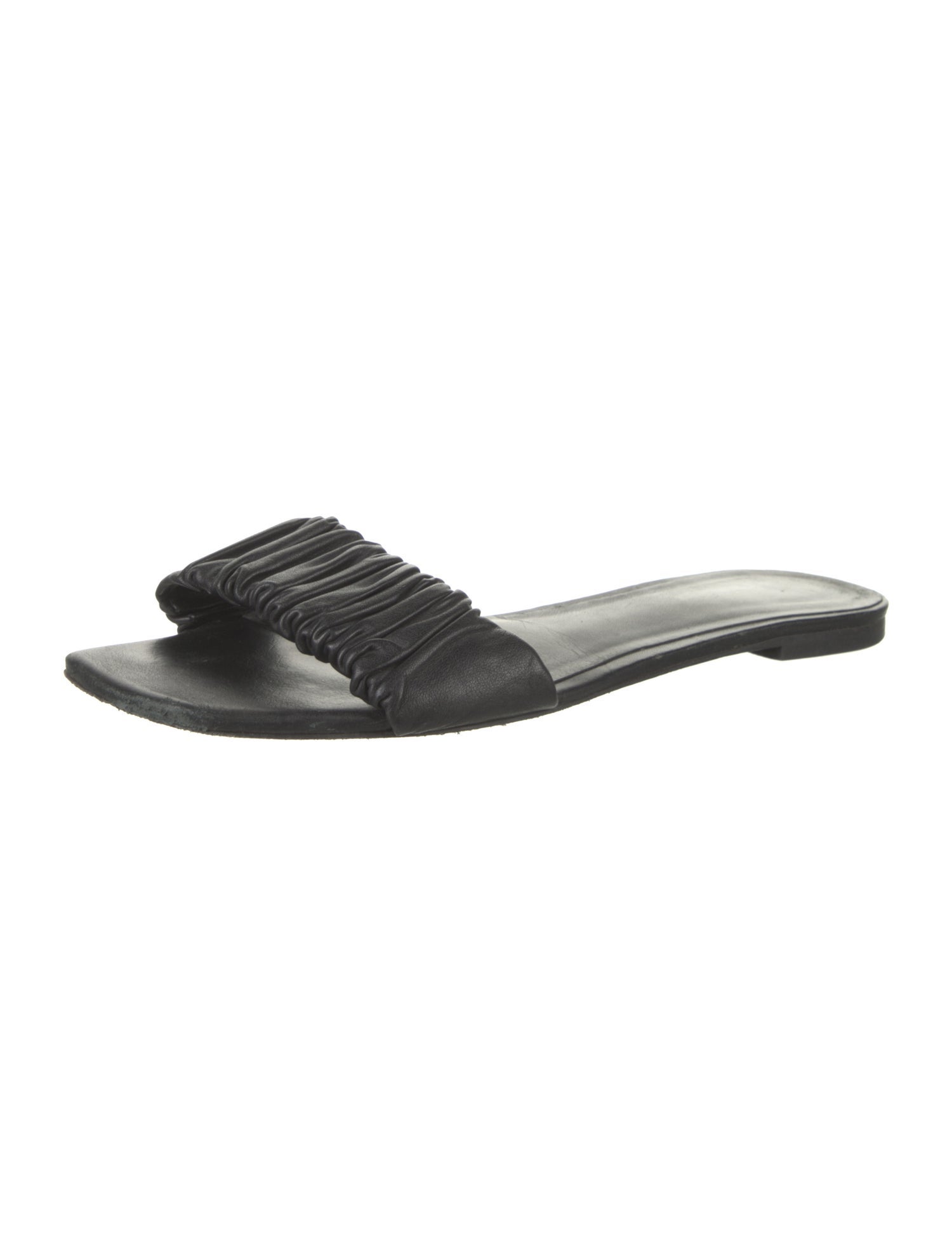Reformation Leather Slides