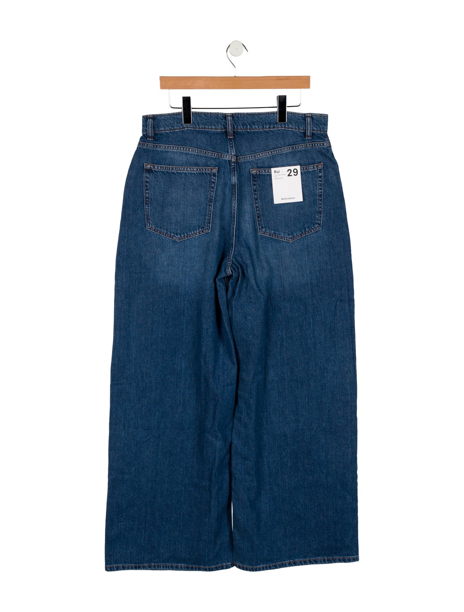 Reformation High-Rise Wide Leg Jeans
