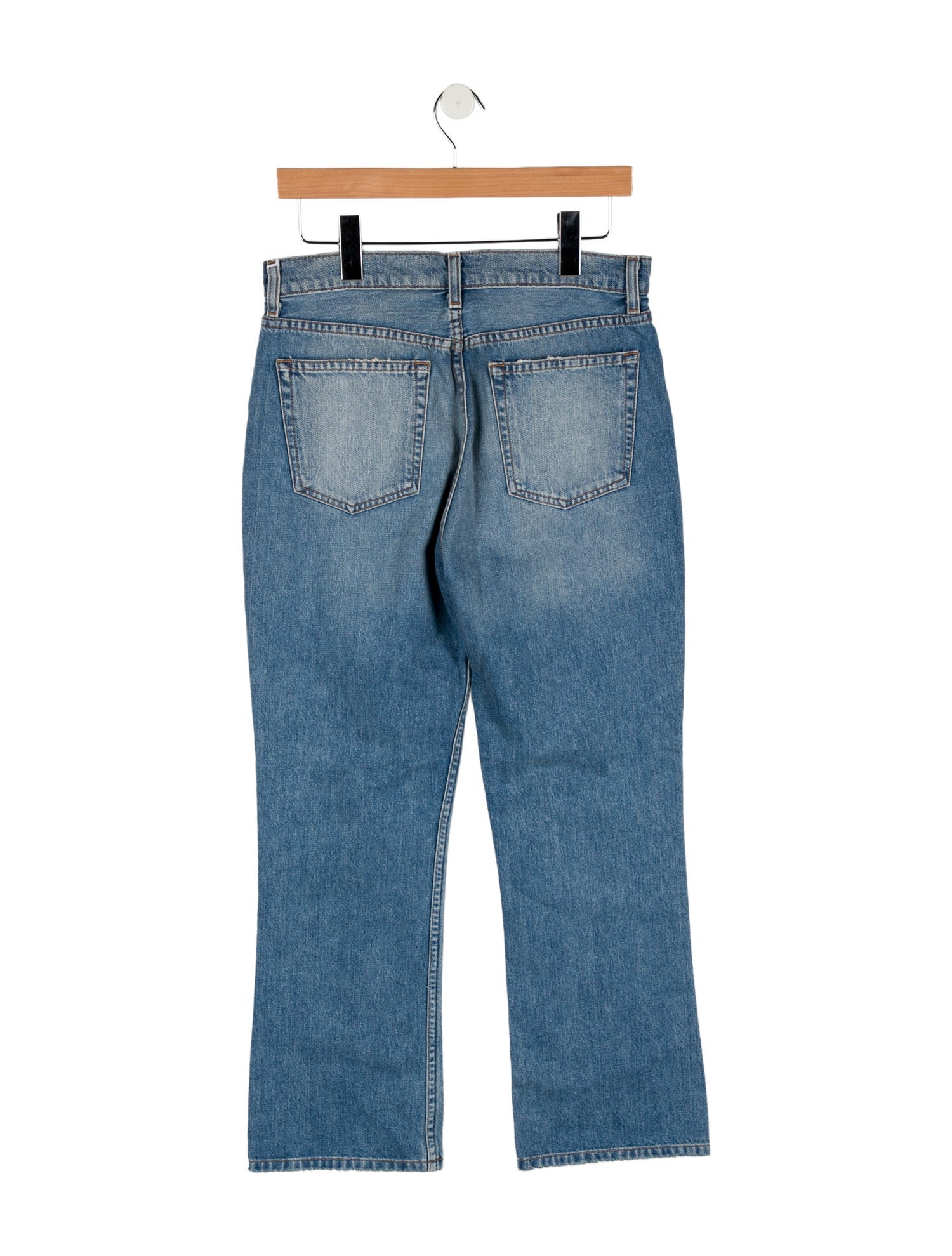Reformation Mid-Rise Straight Leg Jeans