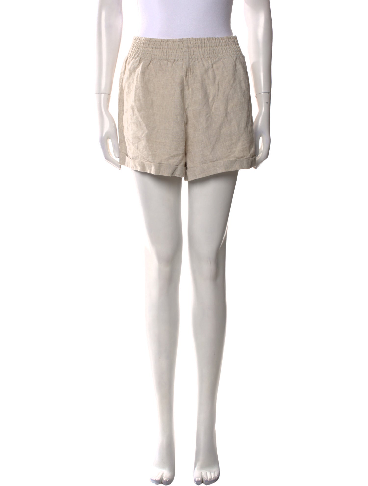Reformation Linen Mini Shorts