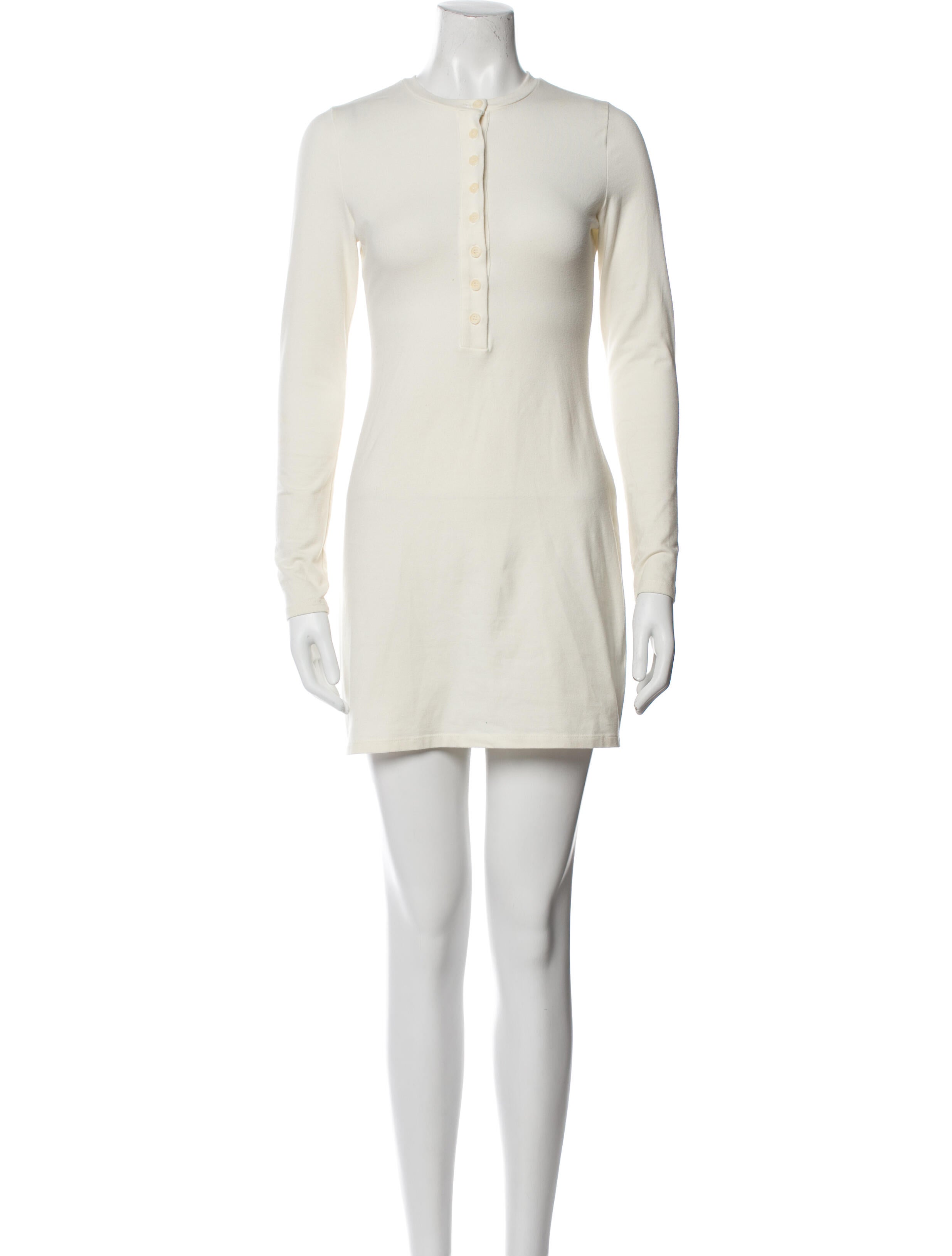 Reformation Crew Neck Mini Dress