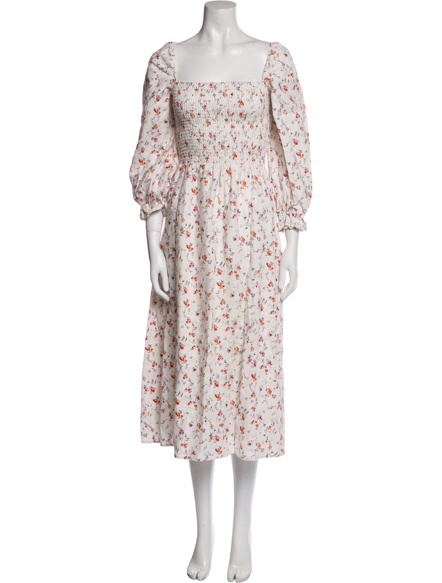 Reformation Linen Long Dress