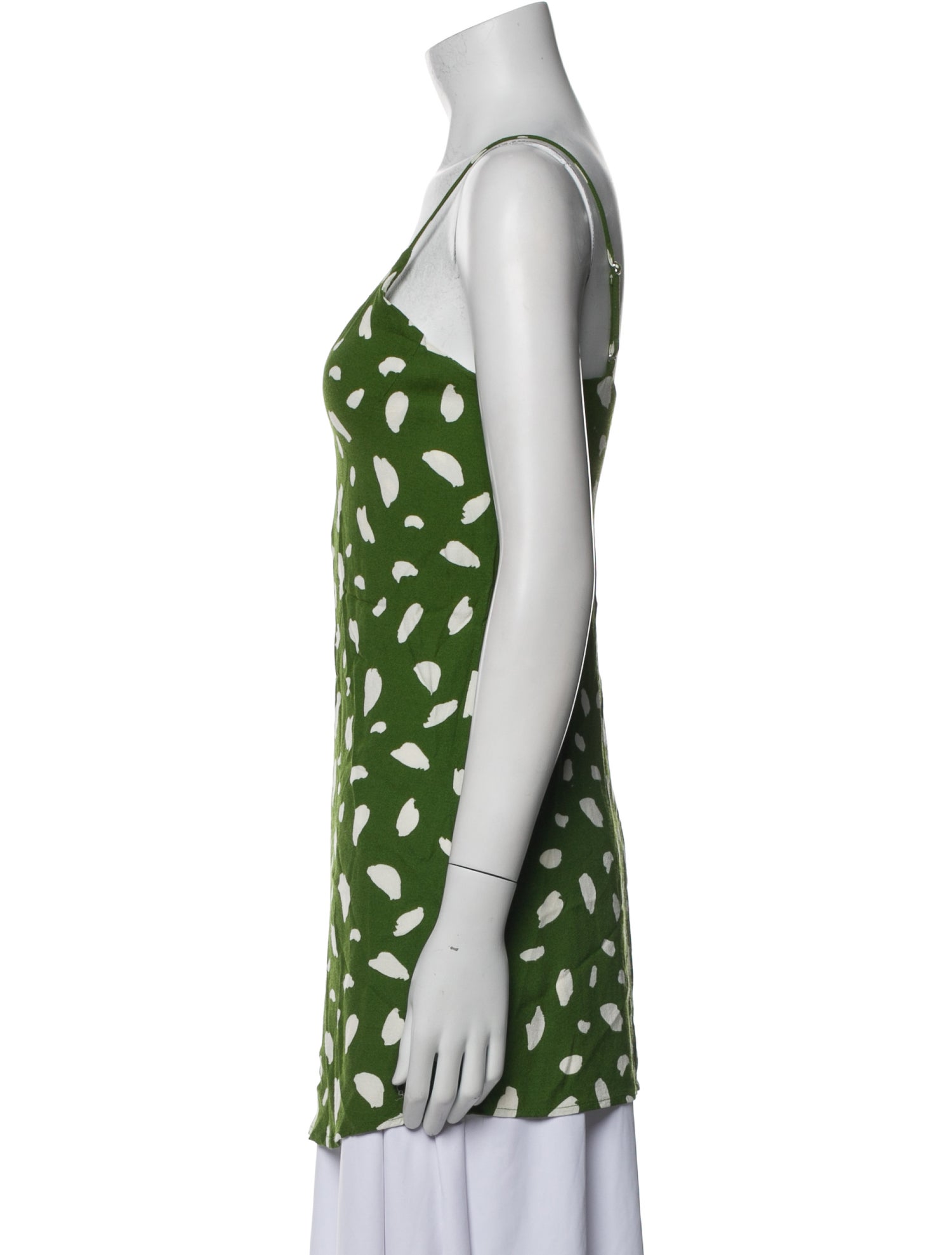 Reformation Printed Scoop Neck Tunic