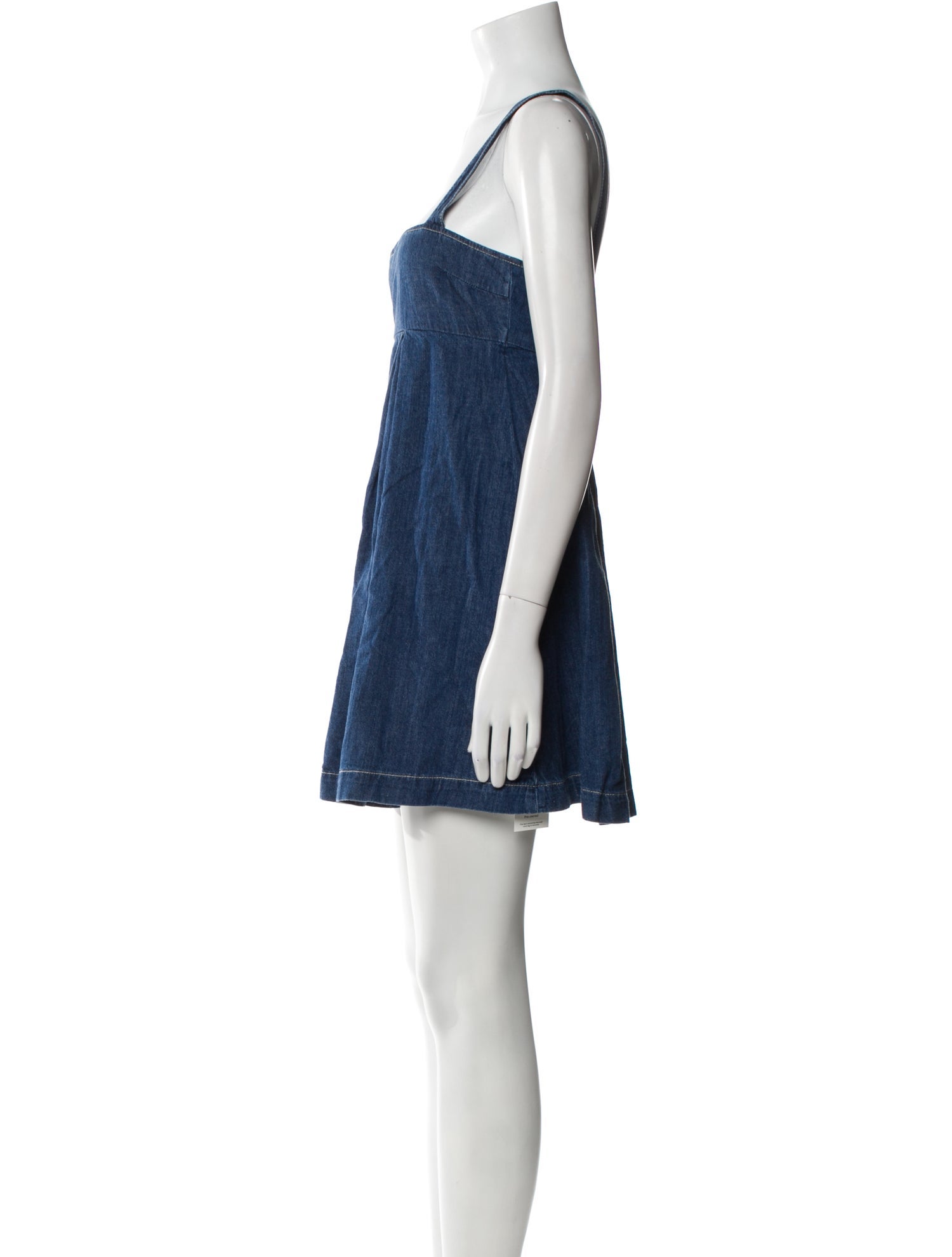 Reformation Square Neckline Mini Dress