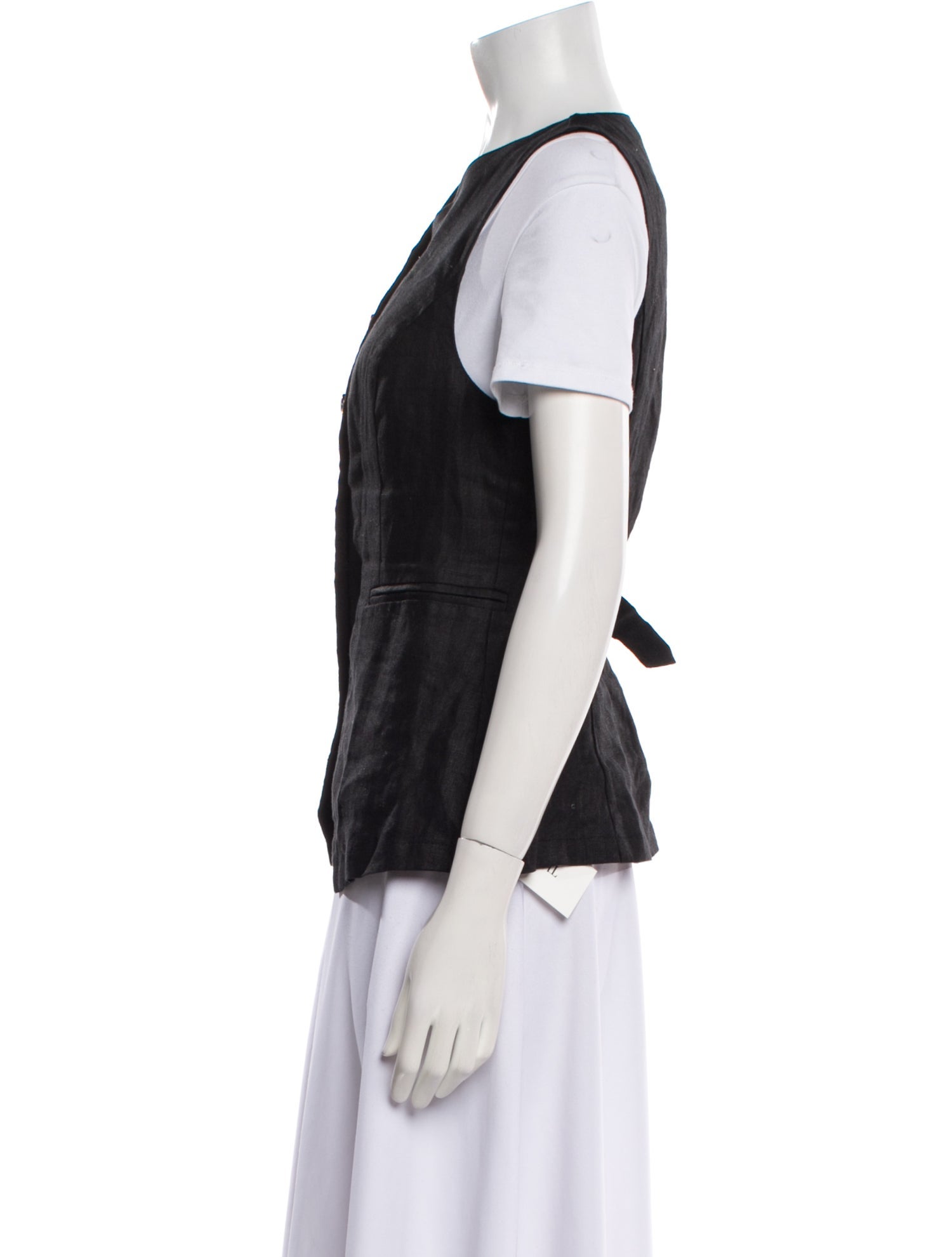 Reformation Linen Vest