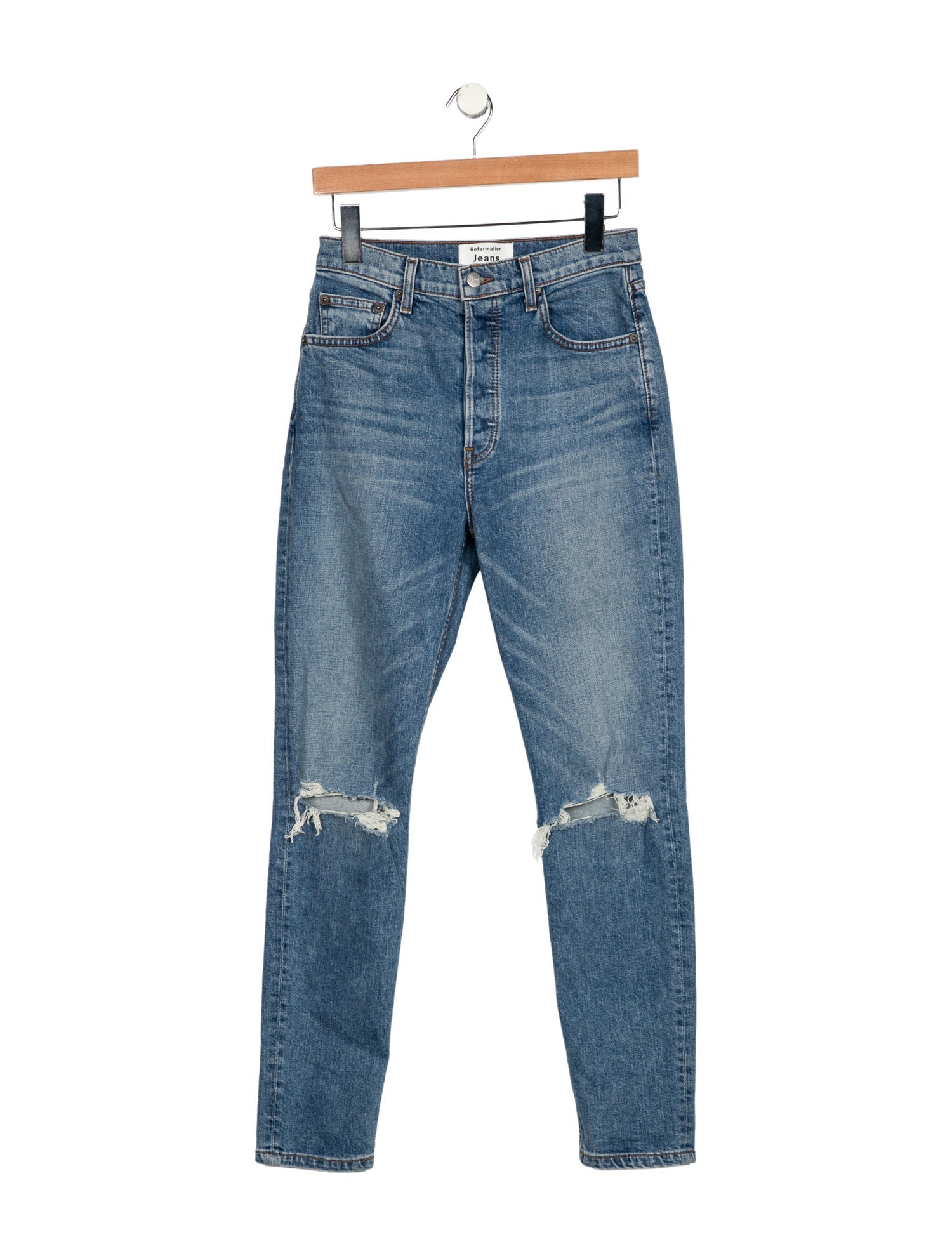 Reformation High-Rise Skinny Leg Jeans