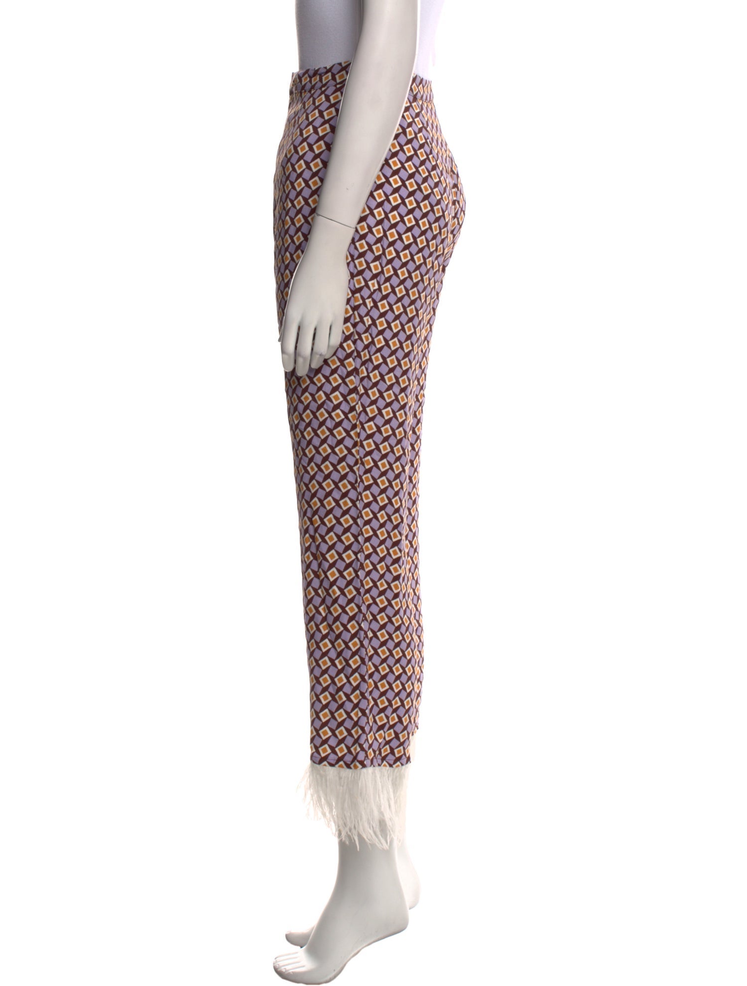 Reformation Printed Wide Leg Pants