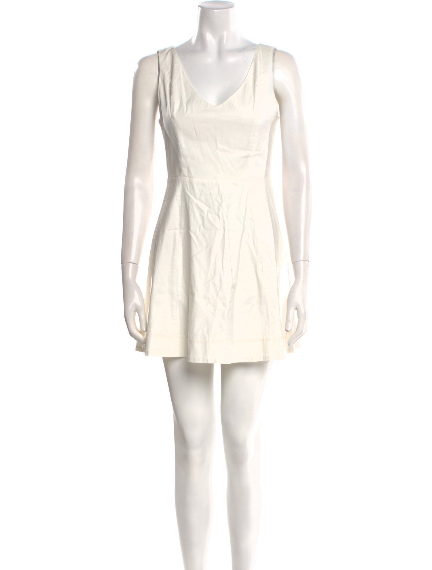 Reformation V-Neck Mini Dress