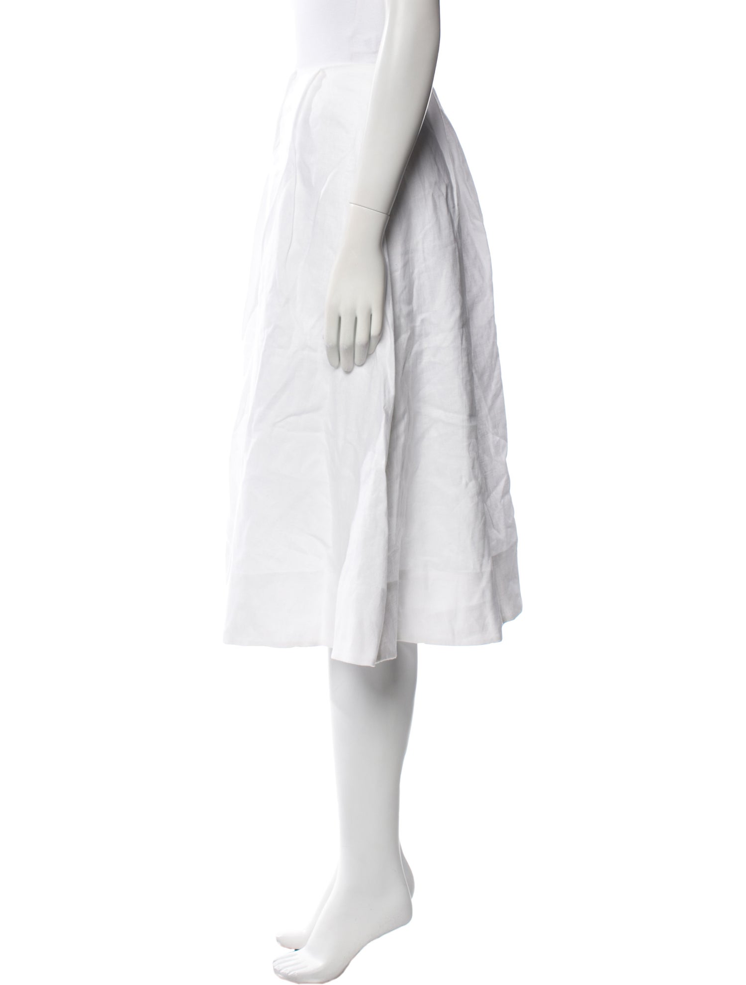 Reformation Linen Knee-Length Skirt