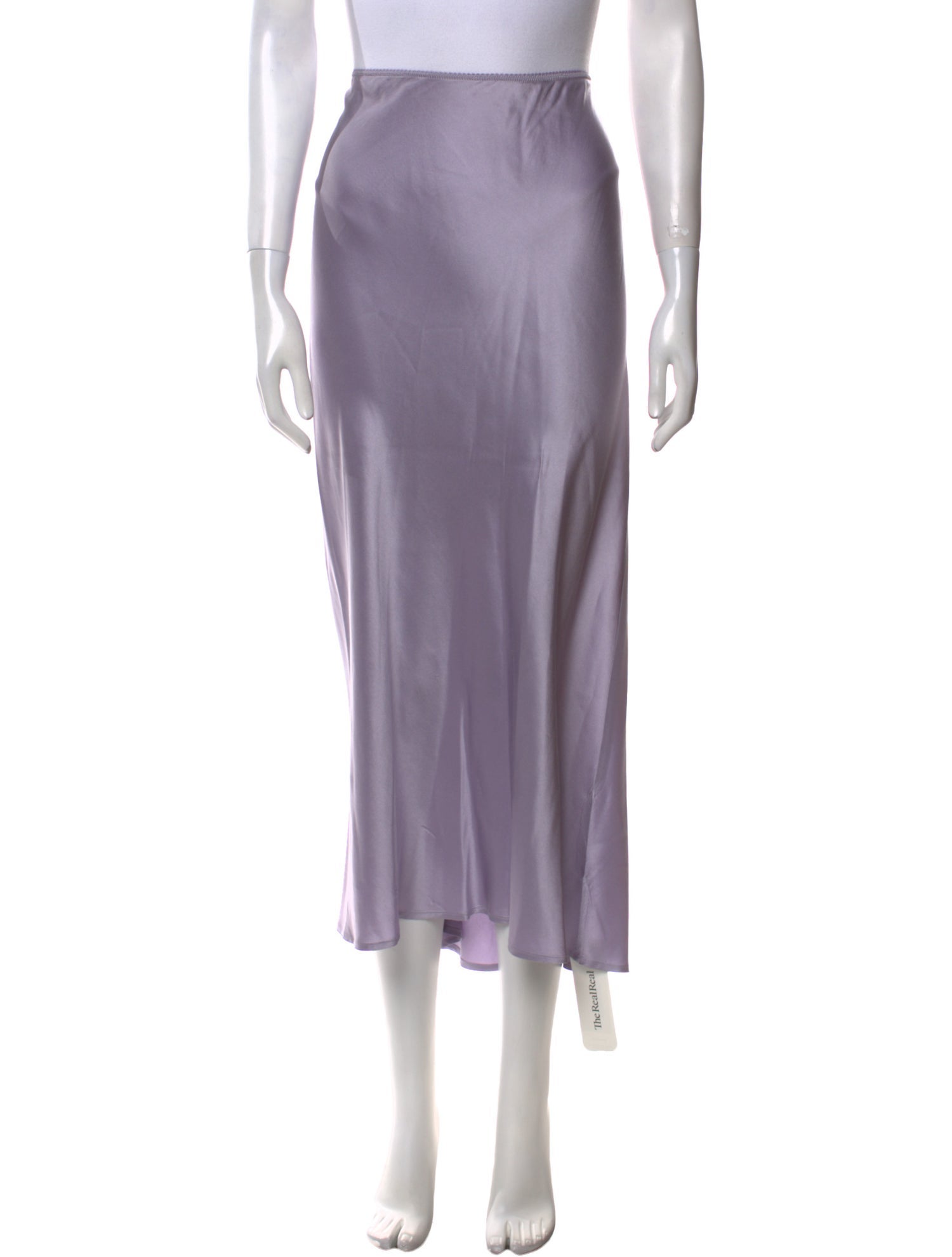 Reformation Silk Midi Length Skirt