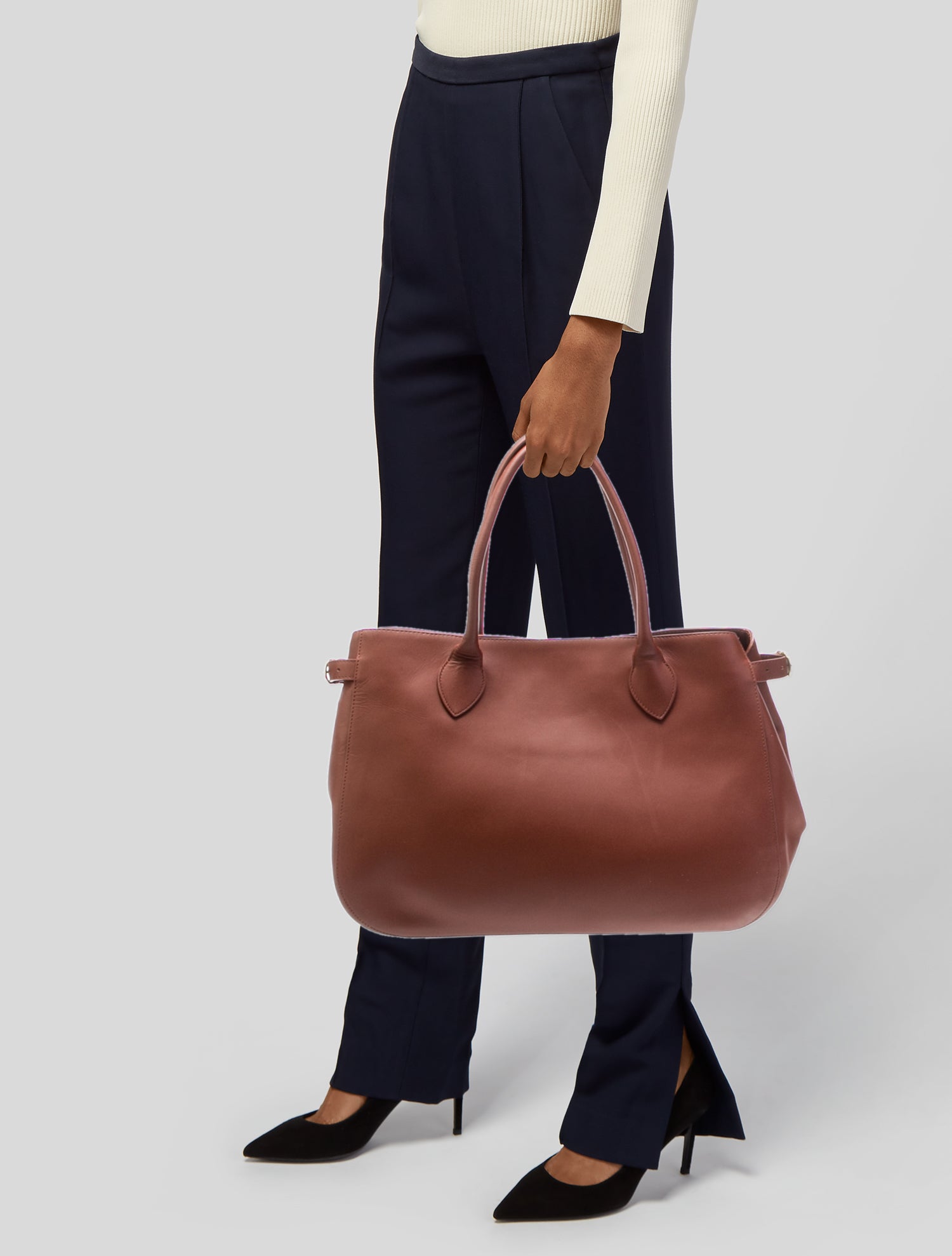 Reformation Leather Tote
