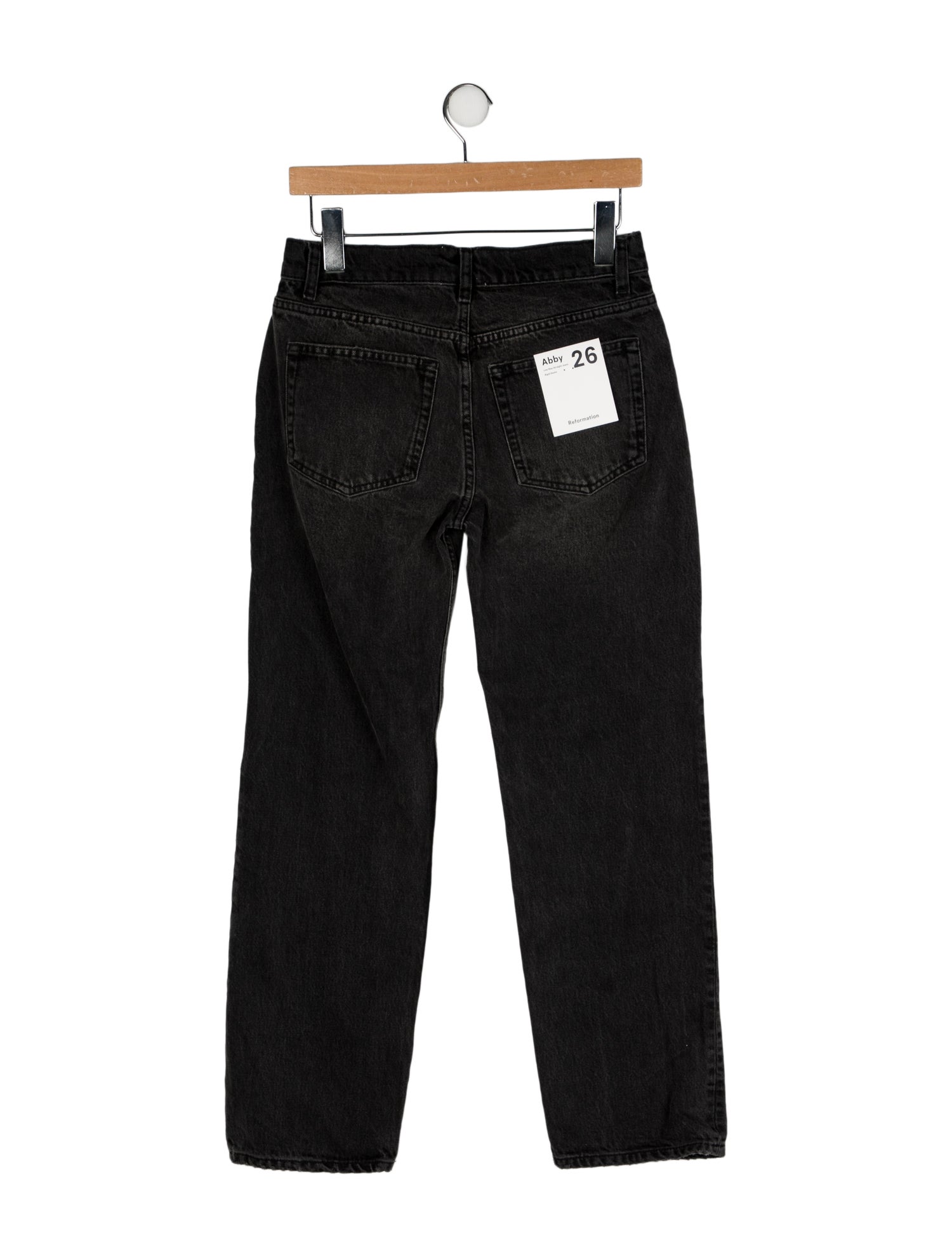Reformation Mid-Rise Straight Leg Jeans w/ Tags