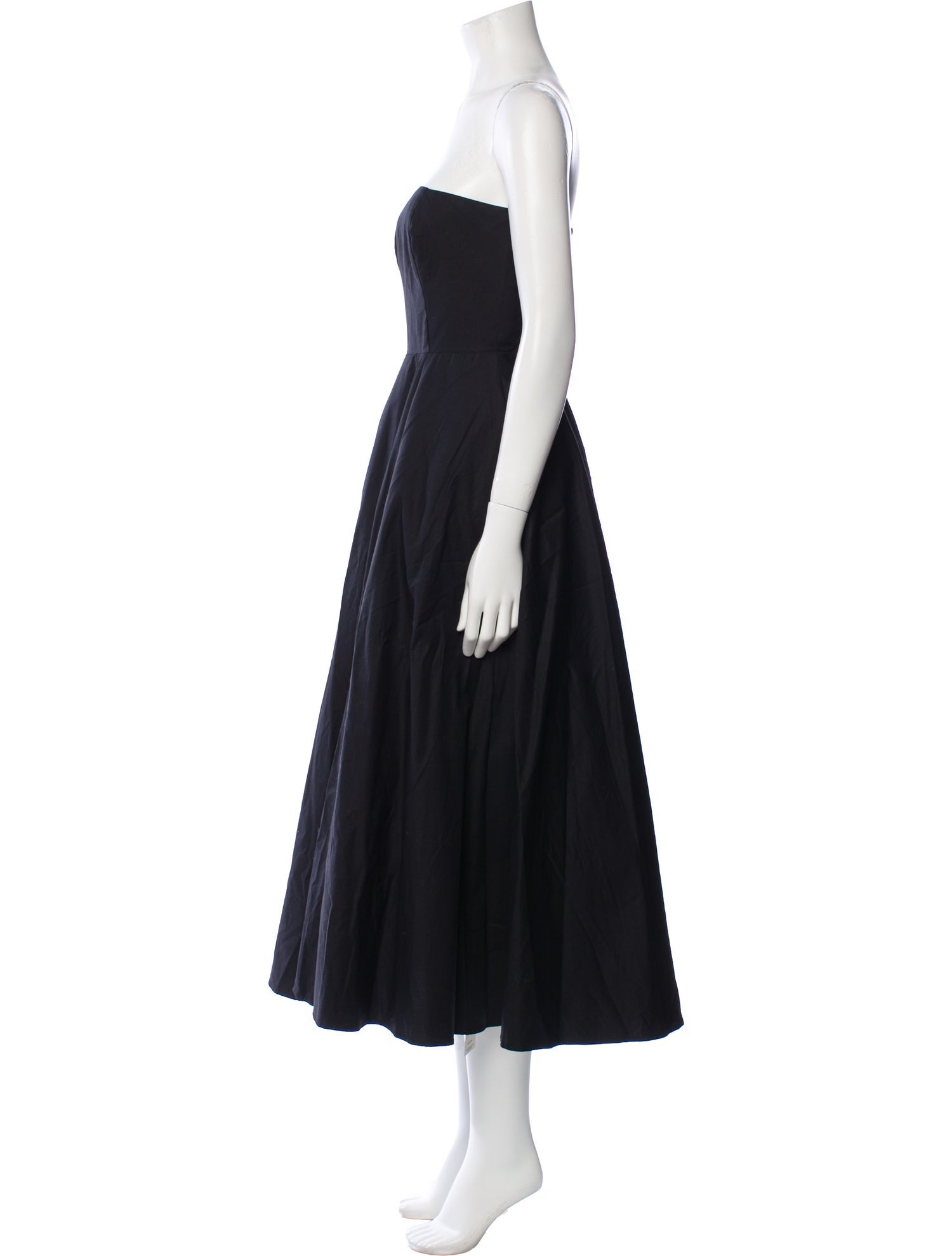 Reformation Strapless Midi Length Dress