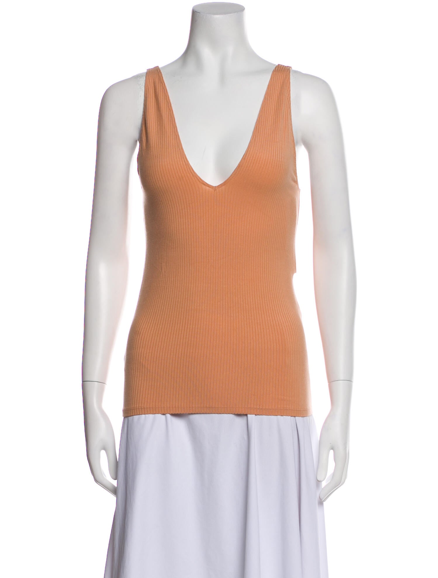 Reformation V-Neck Sleeveless Top