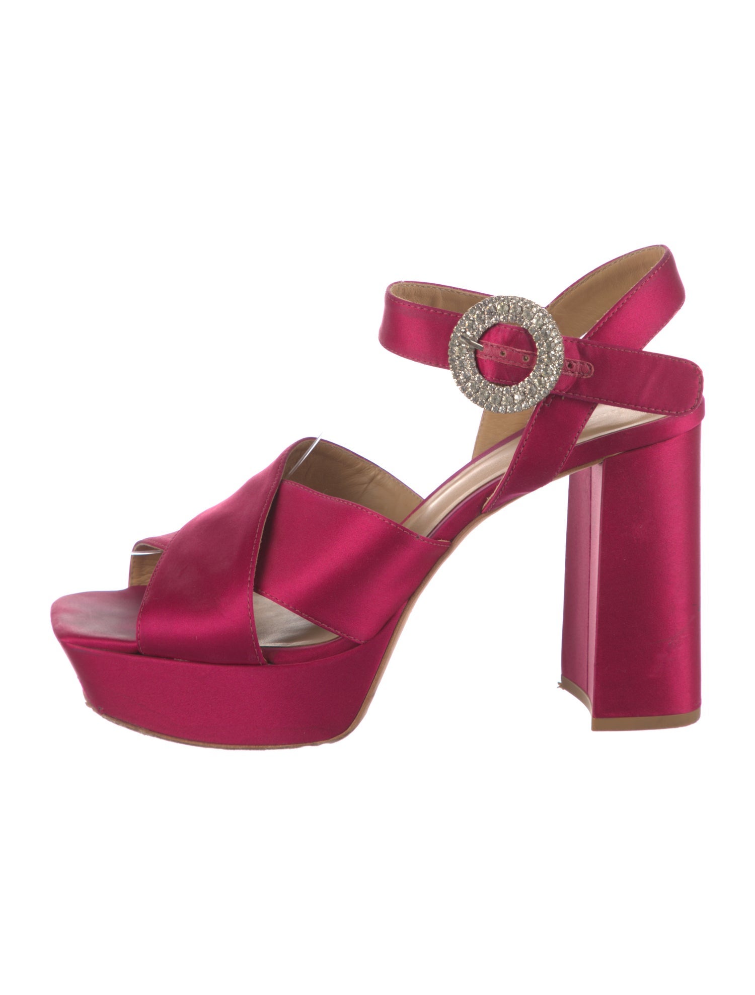 Reformation Silk Sandals