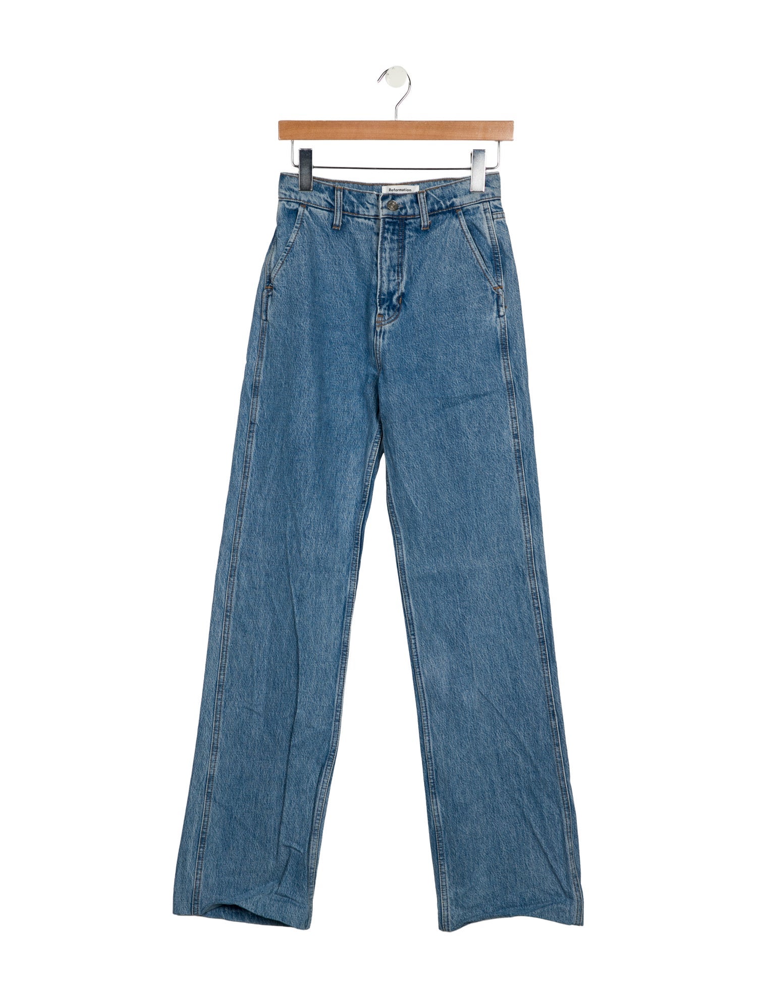 Reformation High-Rise Wide Leg Jeans
