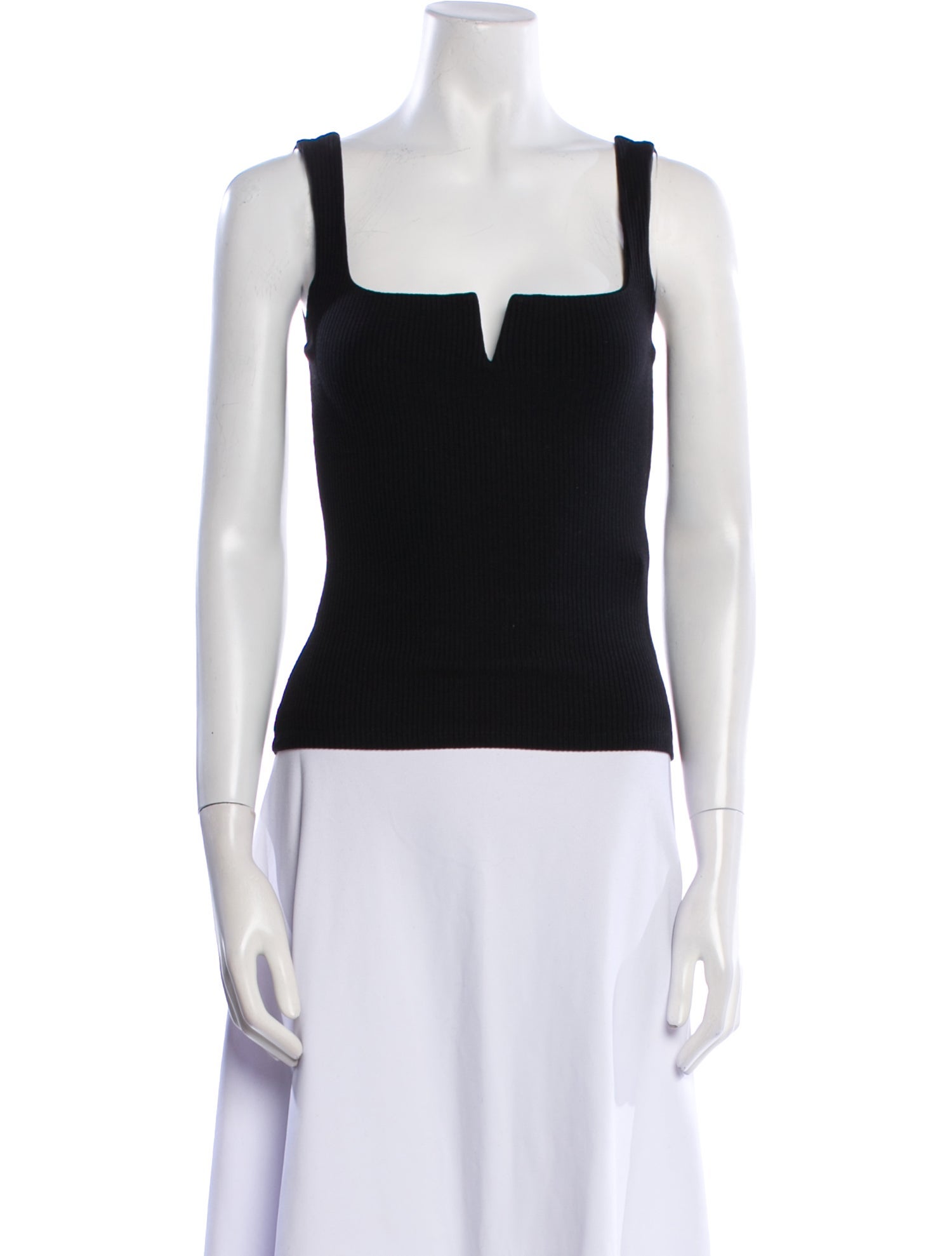 Reformation Square Neckline Sleeveless Top