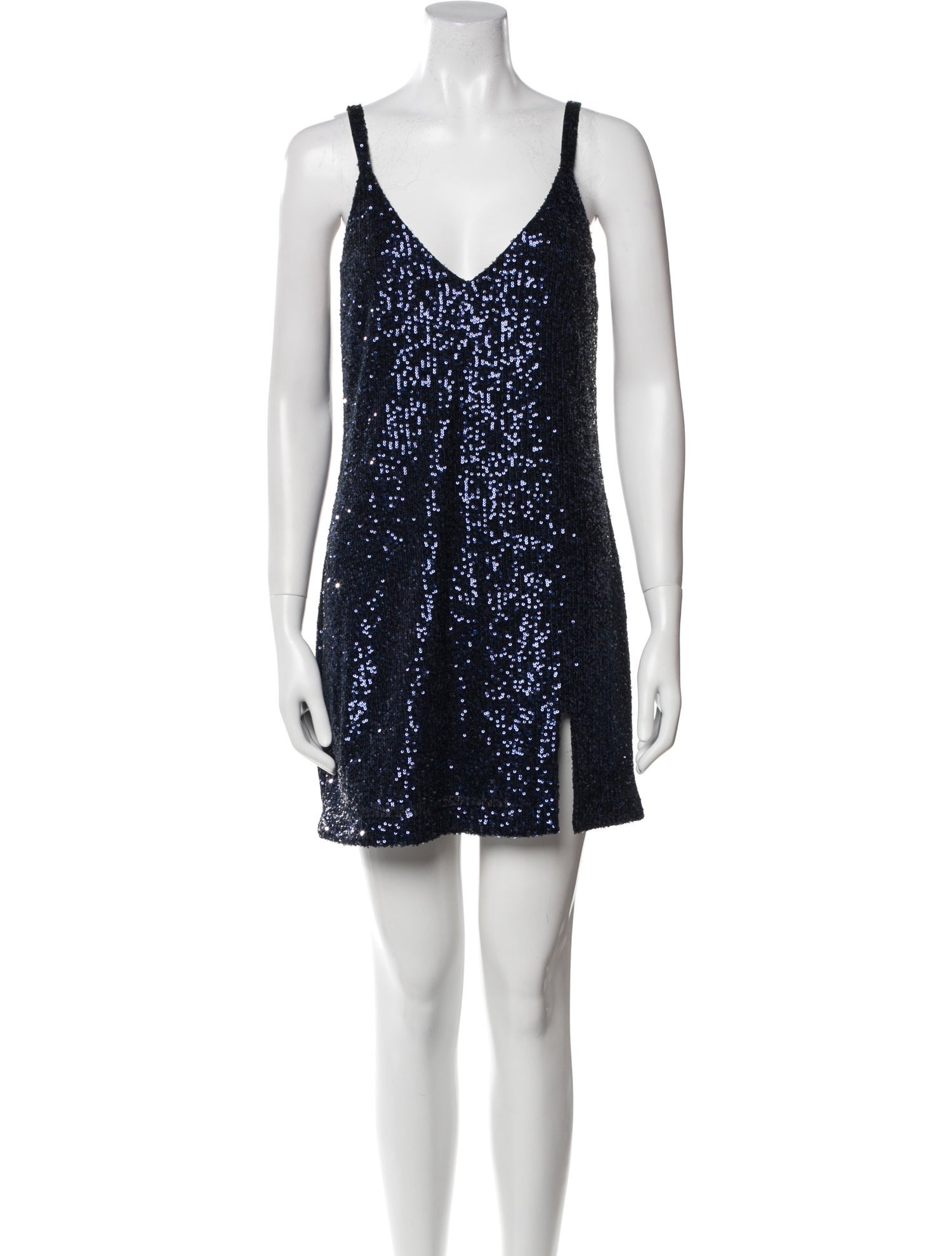 Reformation V-Neck Mini Dress