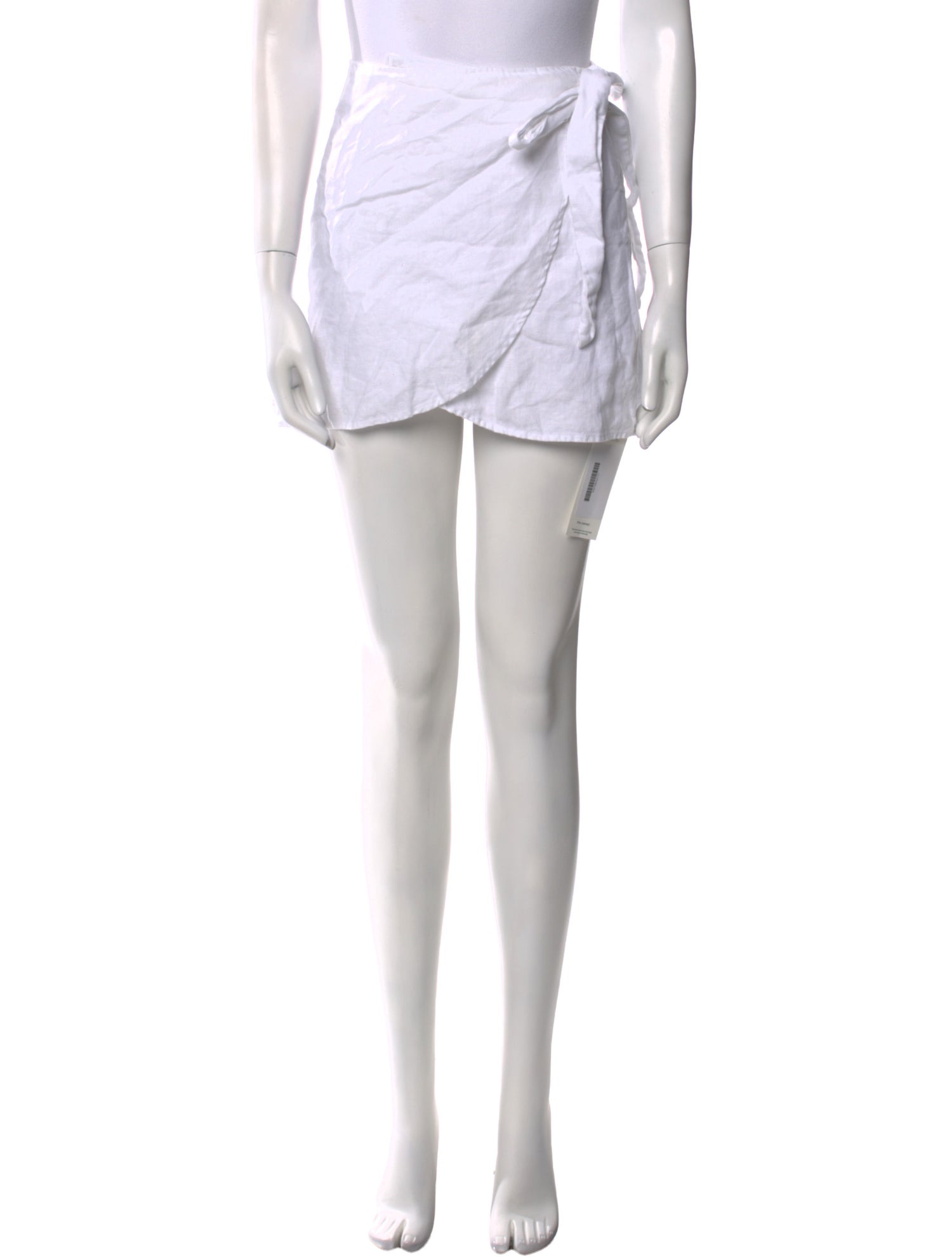 Reformation Linen Mini Skirt