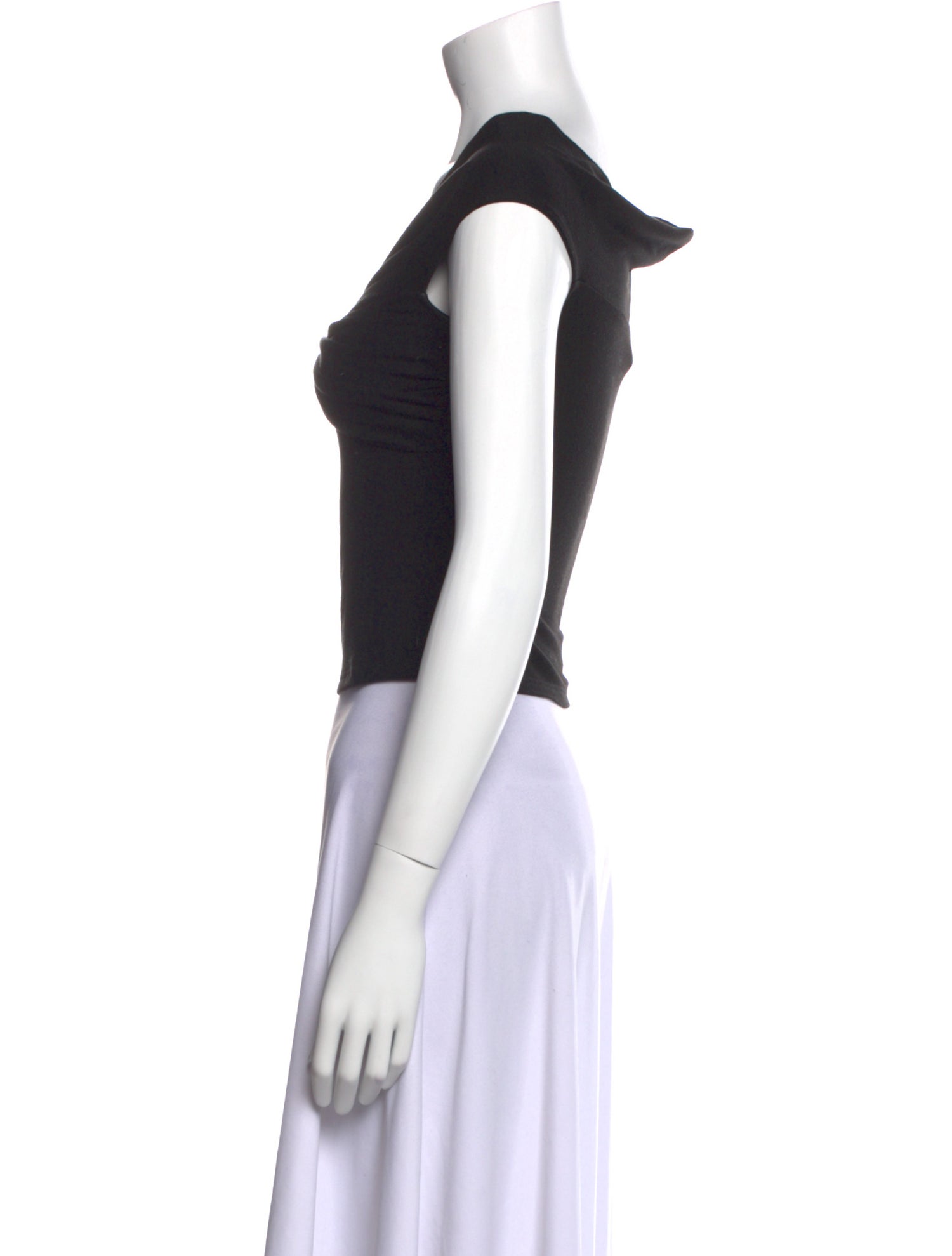 Reformation V-Neck Short Sleeve Bodysuit