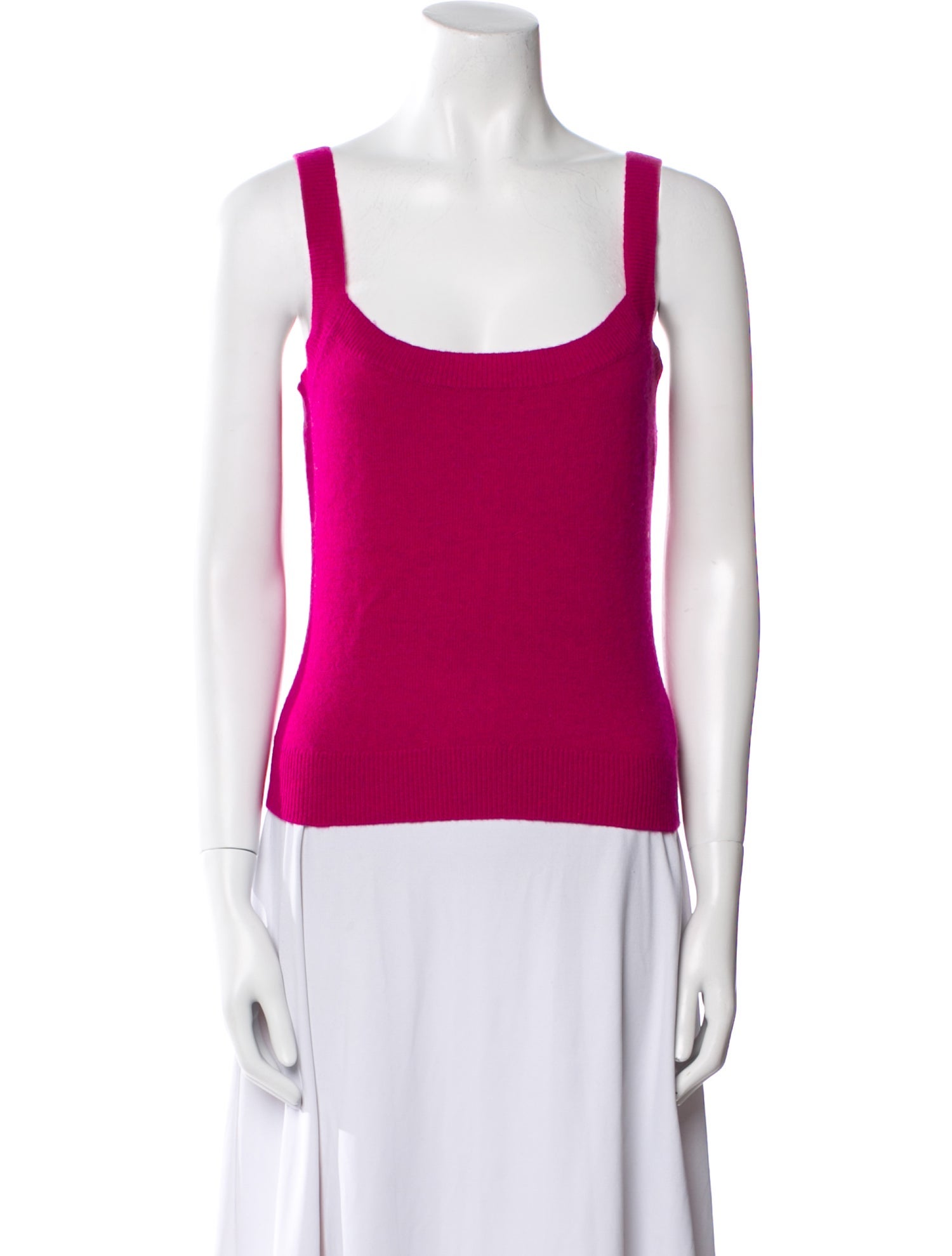 Reformation Cashmere Scoop Neck Top