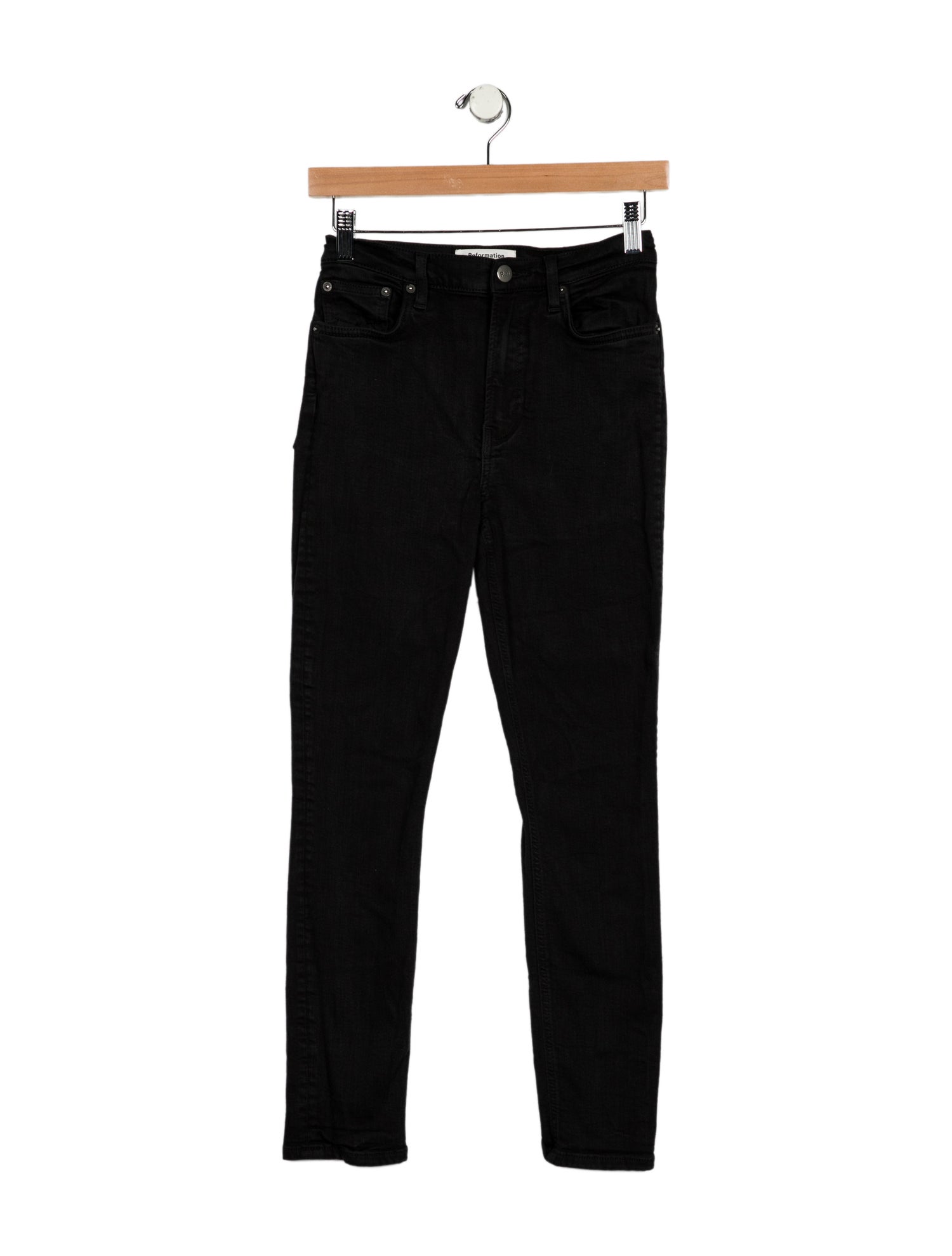 Reformation Mid-Rise Skinny Leg Jeans